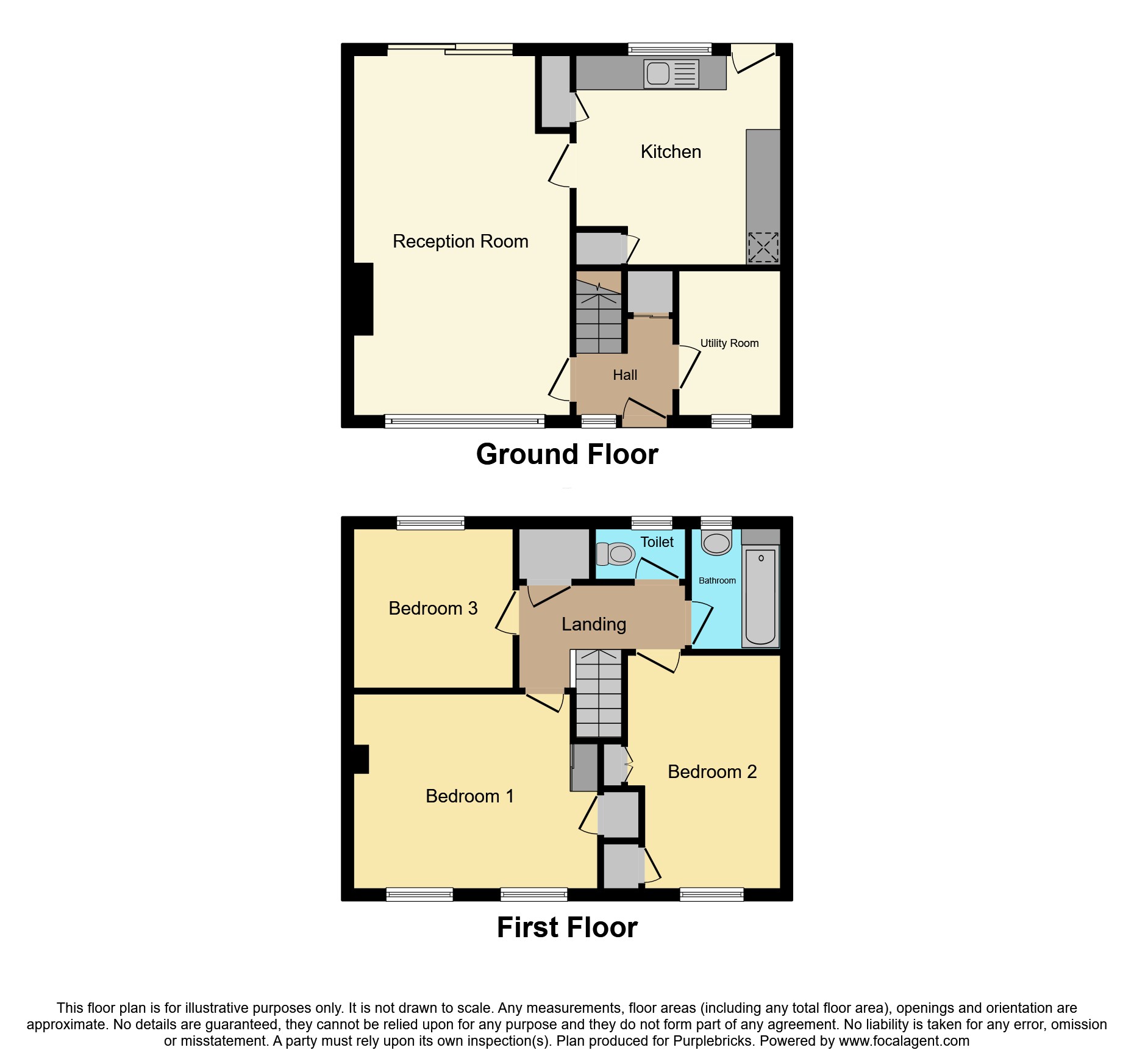 13, Furzen Crescent, Hatfield floorplan