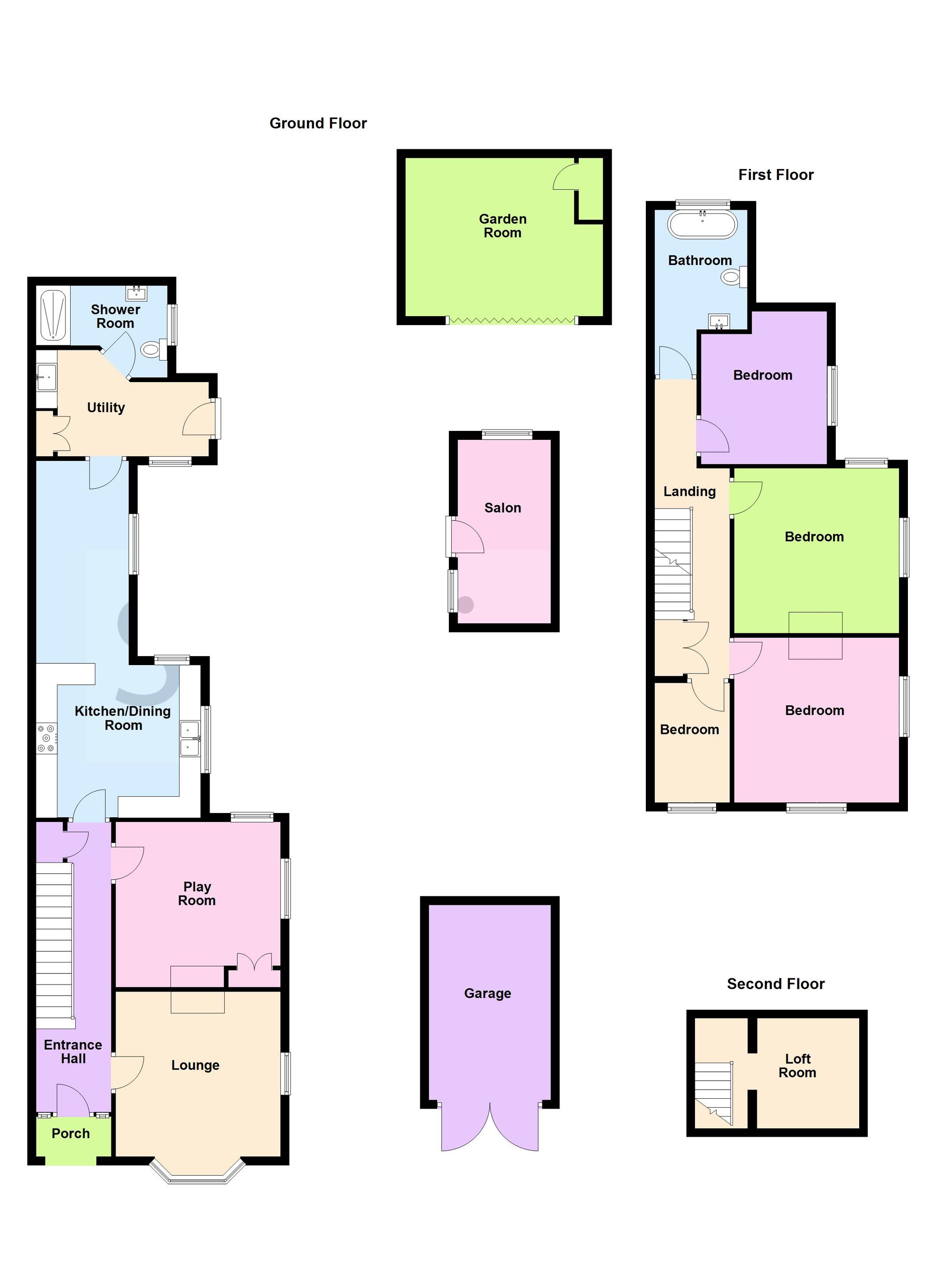 150 Melbourne Road, Ibstock floorplan