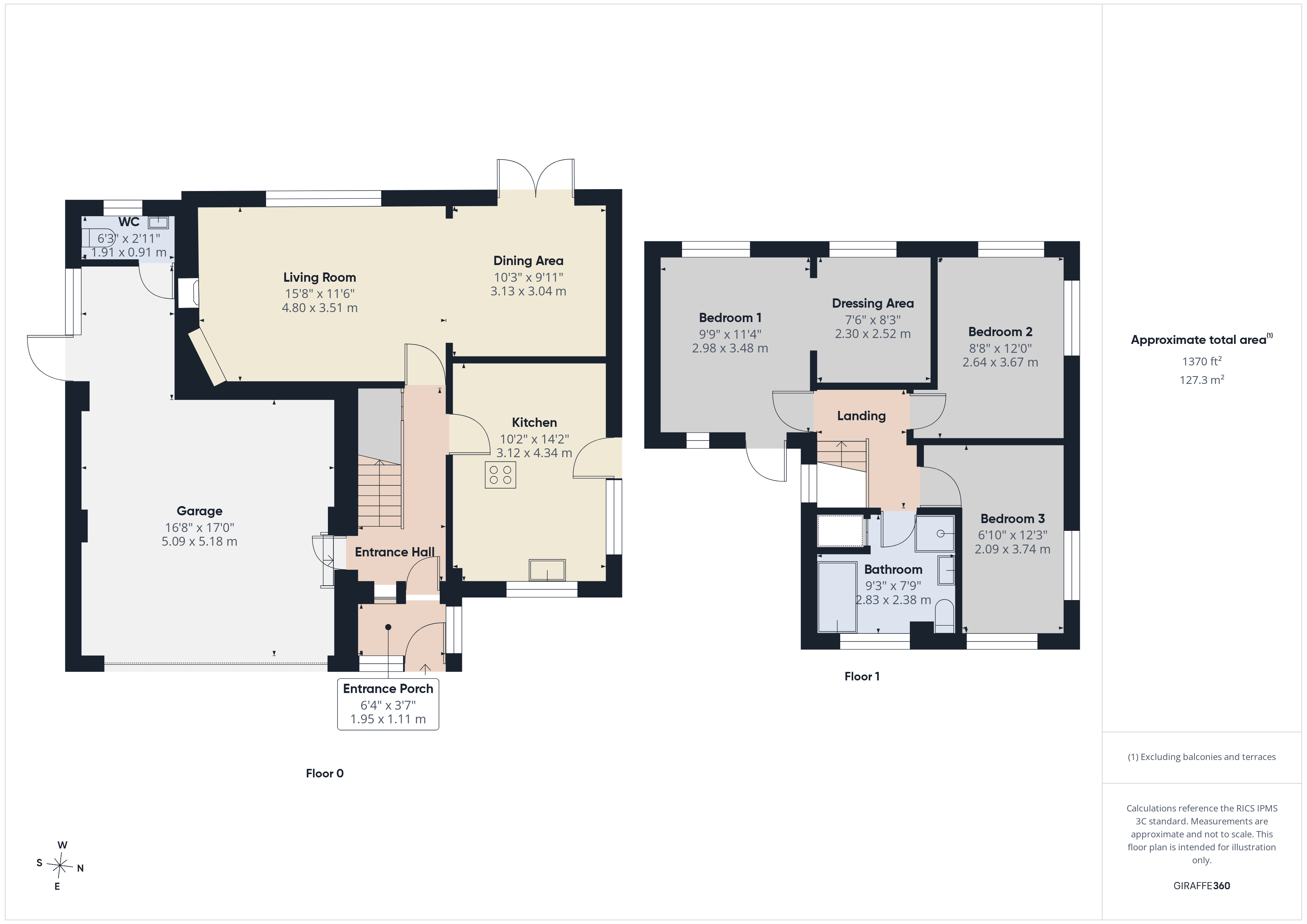 6, William Edwards Close, Cornwall floorplan