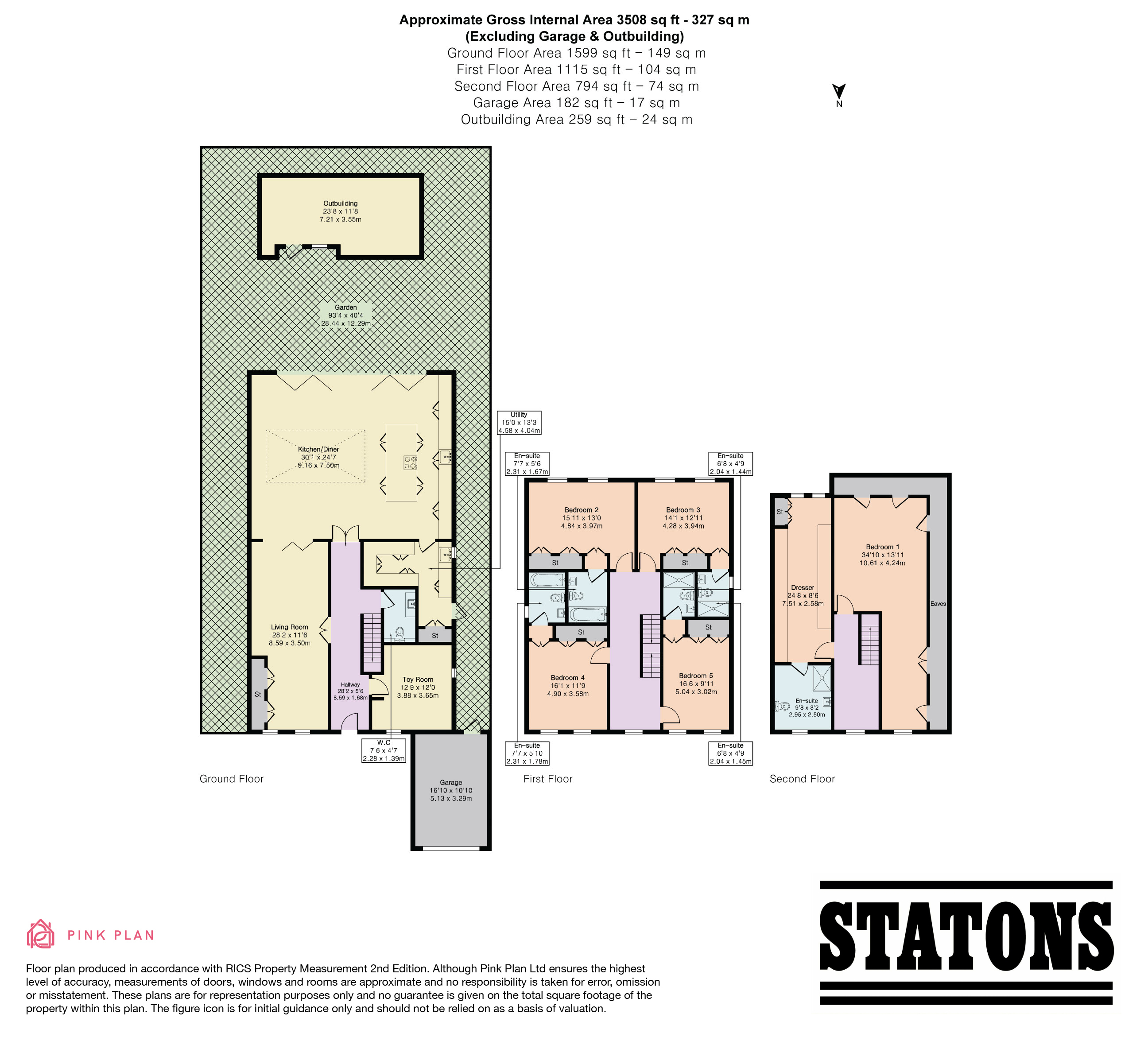 39, Kingwell Road, Hadley Wood floorplan