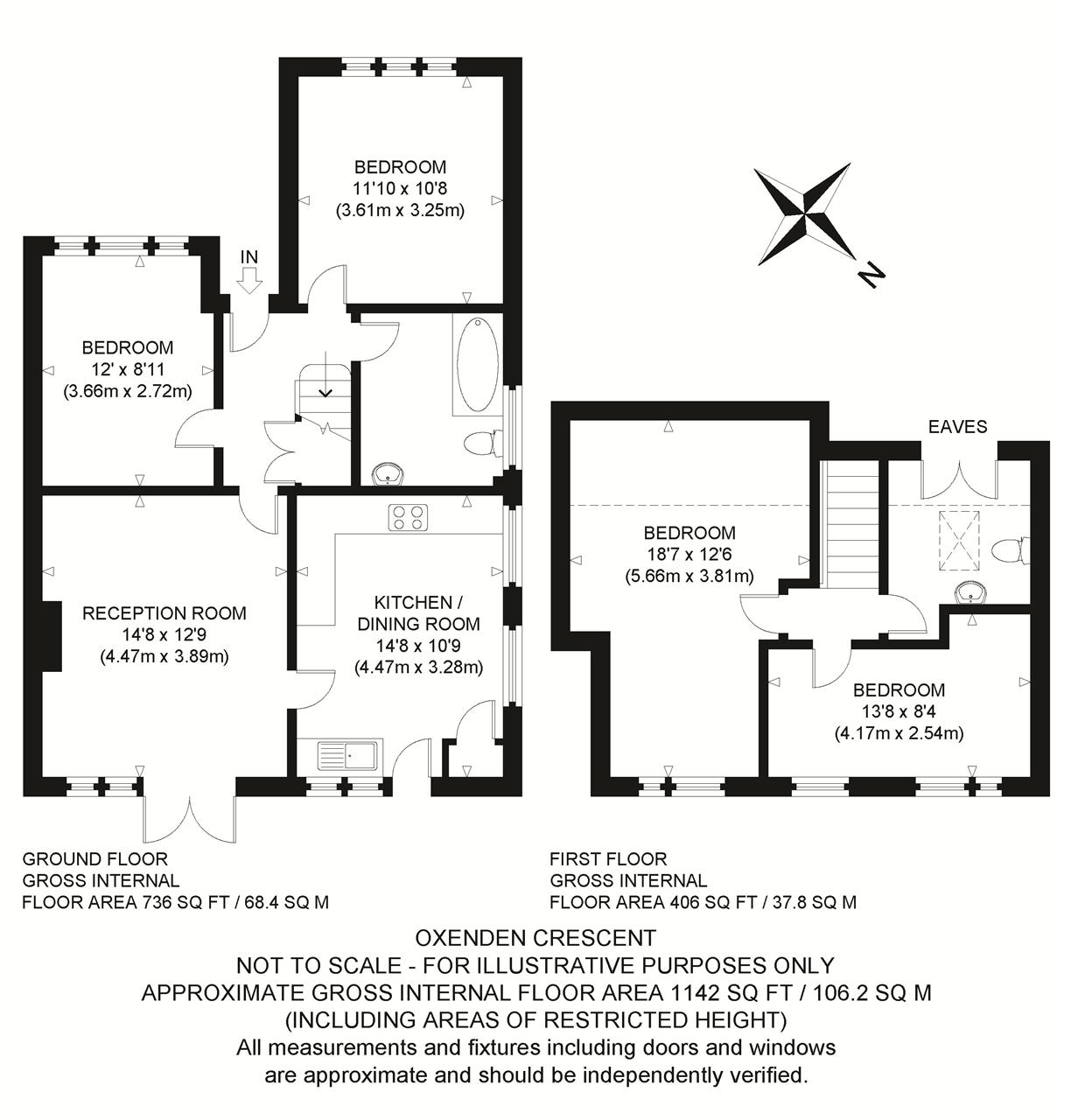 3, Oxenden Crescent, Canterbury floorplan