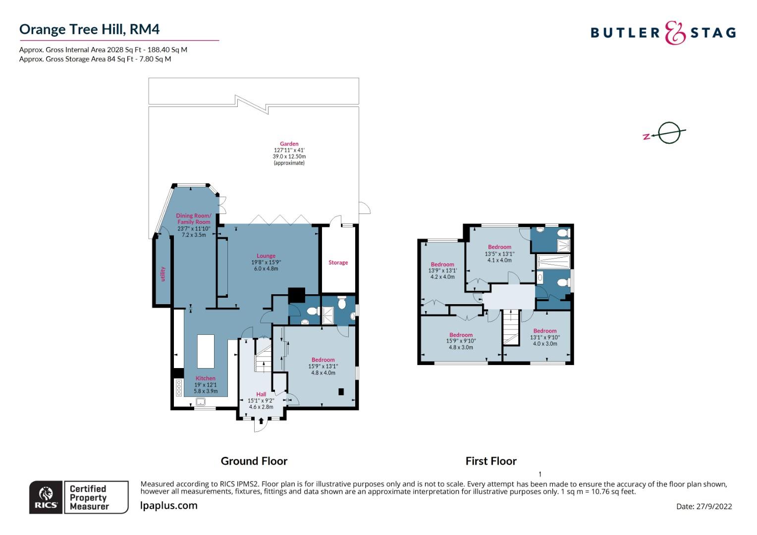 Orange Tree Hill, HaveringAtteBower, Romford RM4, 5 bedroom detached