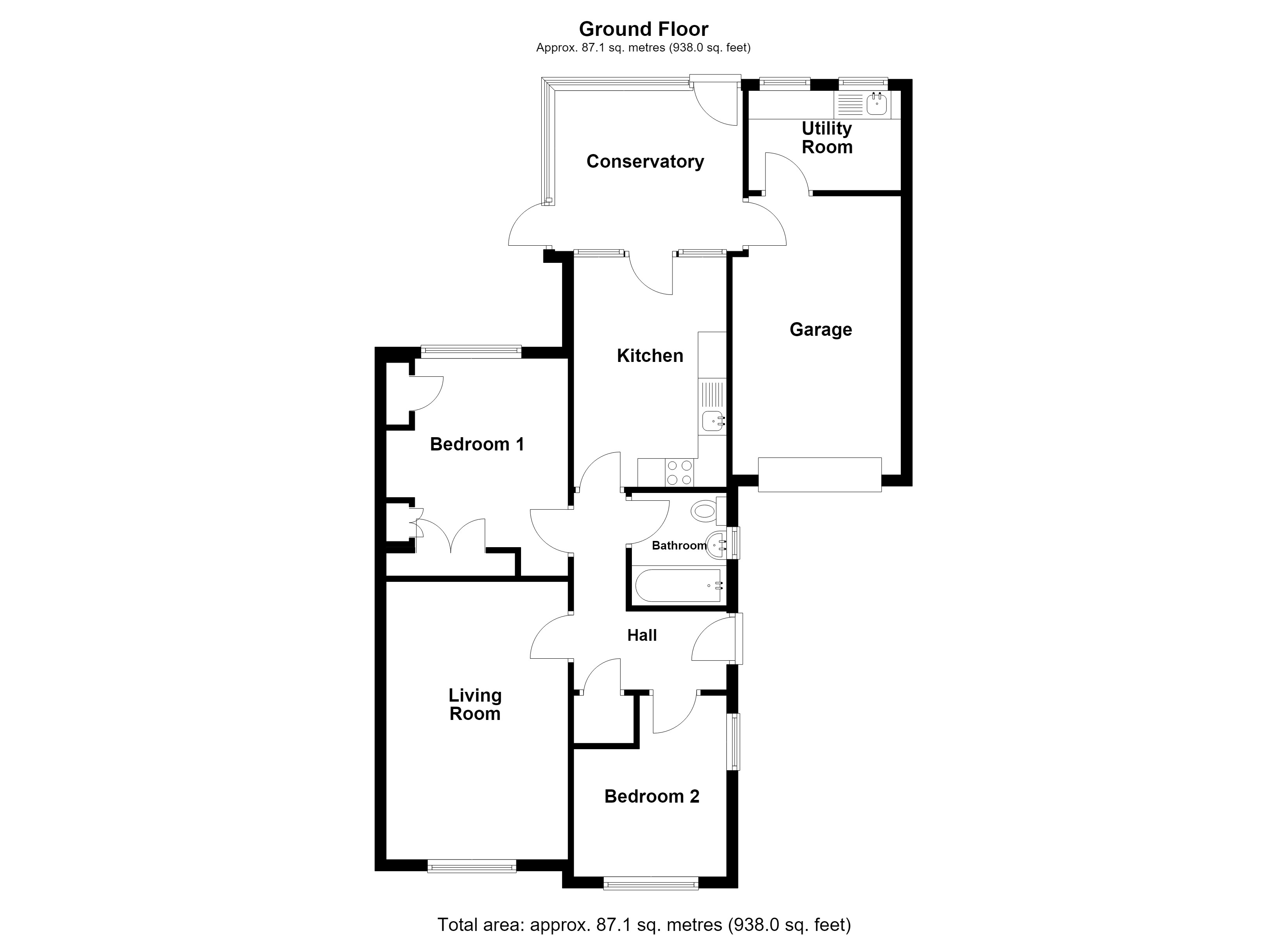 8, Jonathan Gardens, Lincolnshire floorplan
