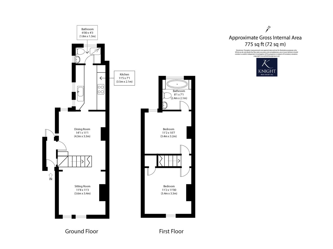 179, Harwich Road, Colchester floorplan