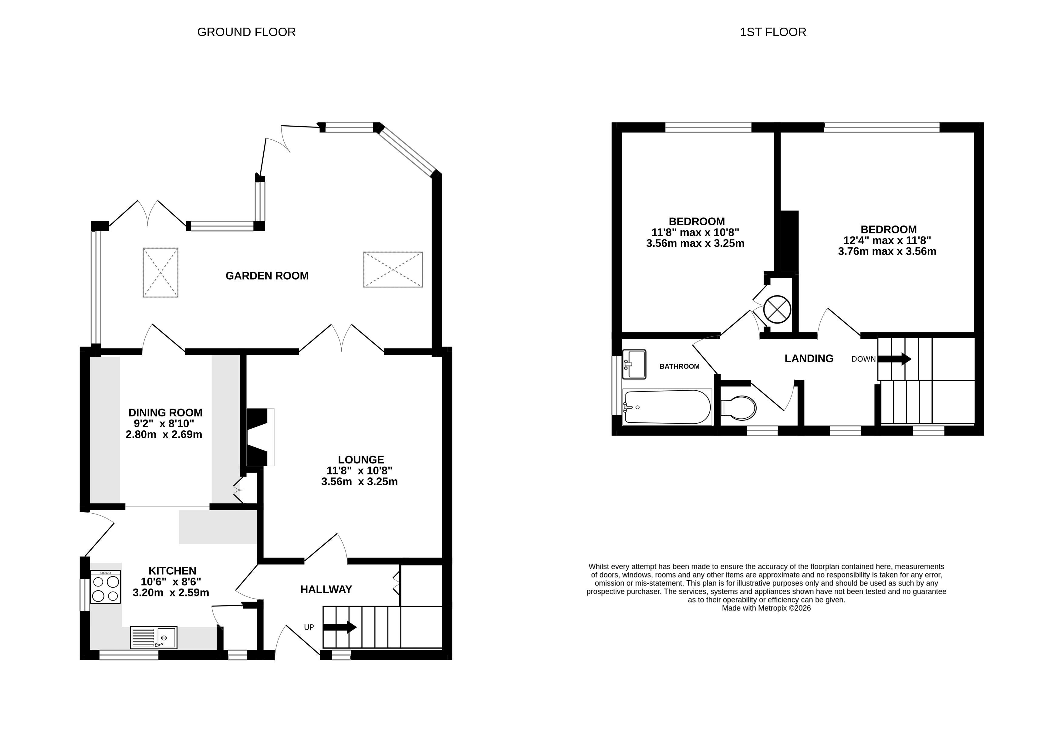 24, Wickham Close, Fleet floorplan