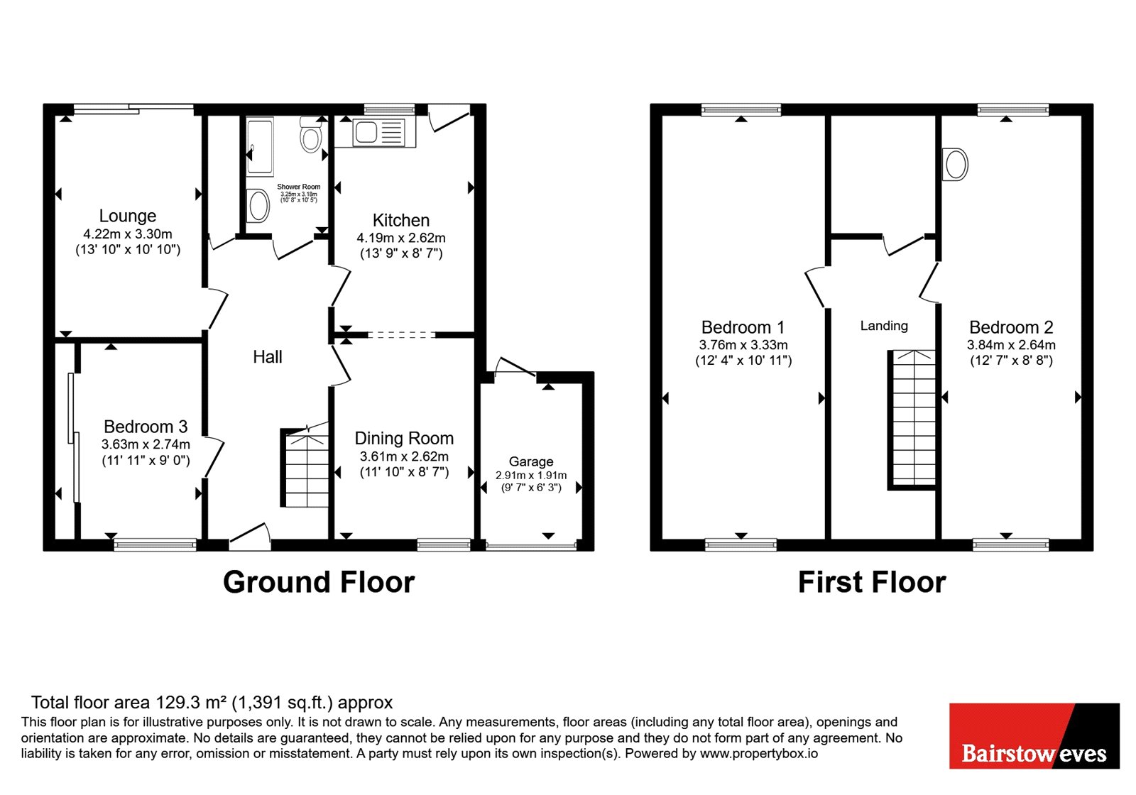 11, Lambourne Close, Walsall floorplan