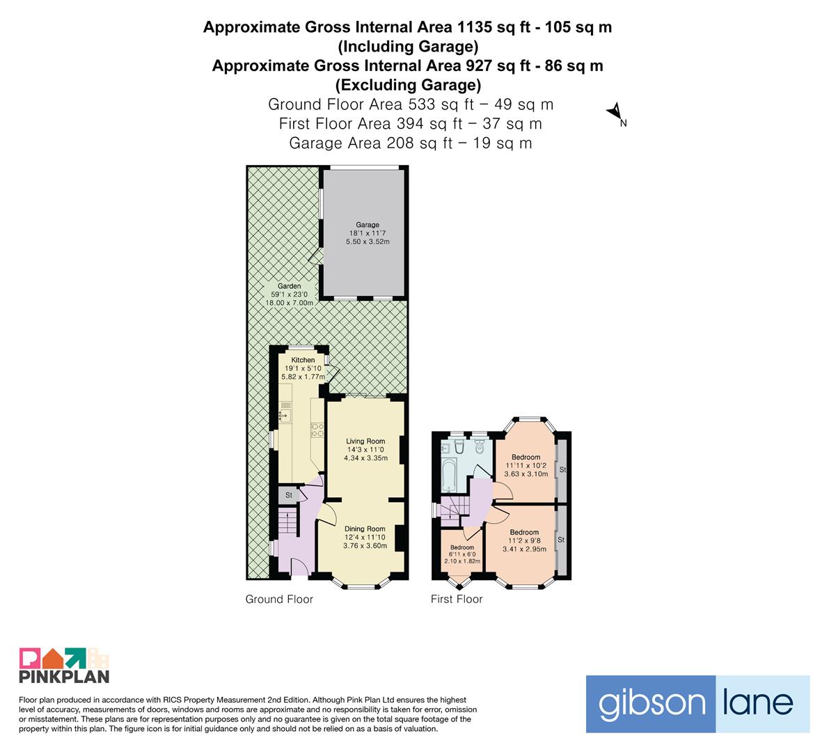 89, Cardinal Avenue, Kingston Upon Thames floorplan