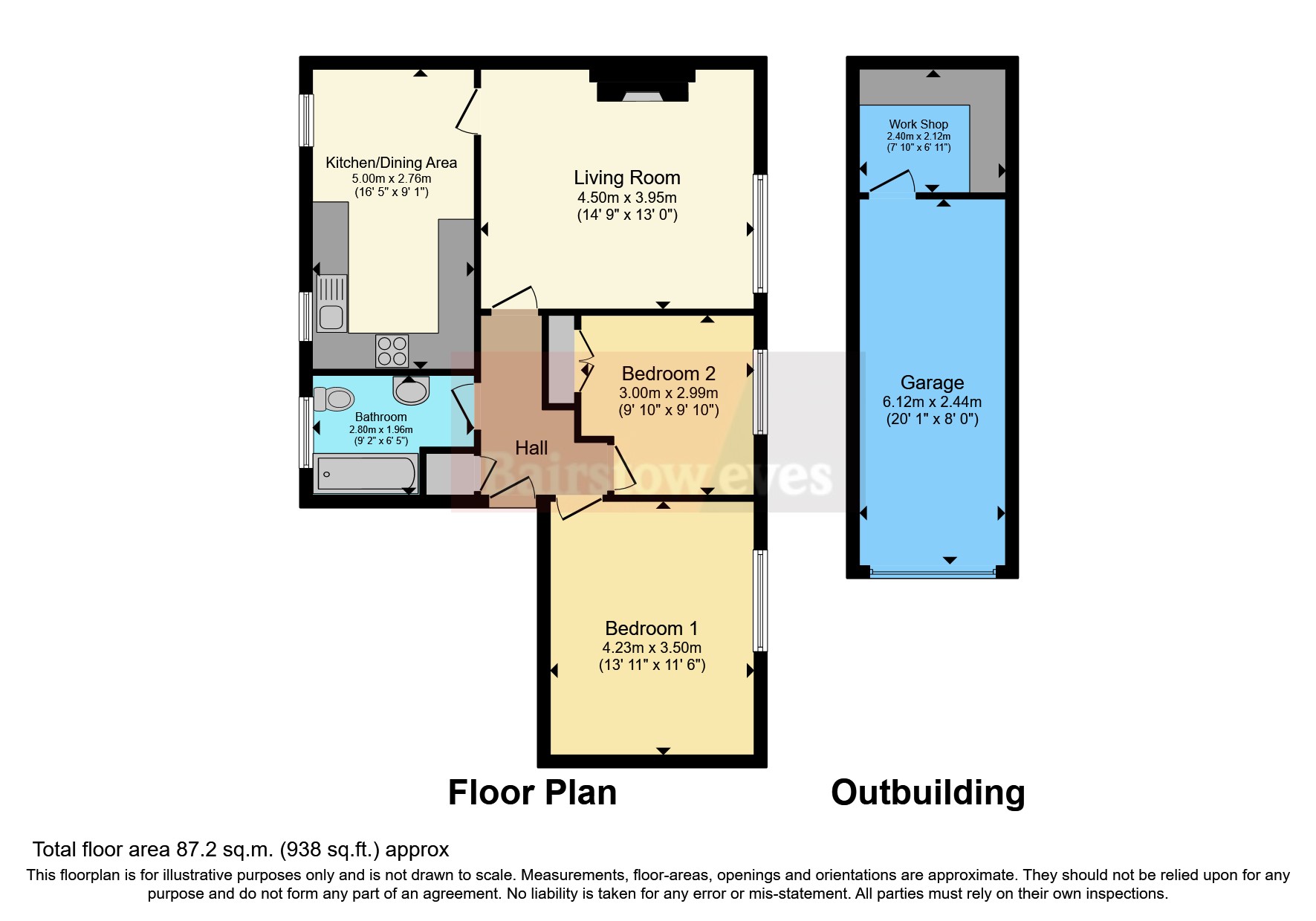 Springfield Park Avenue, Chelmsford, Essex CM2, 2 bedroom