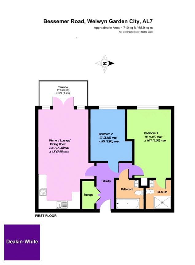 9 Dakota House, Bessemer Road, Welwyn Garden City floorplan