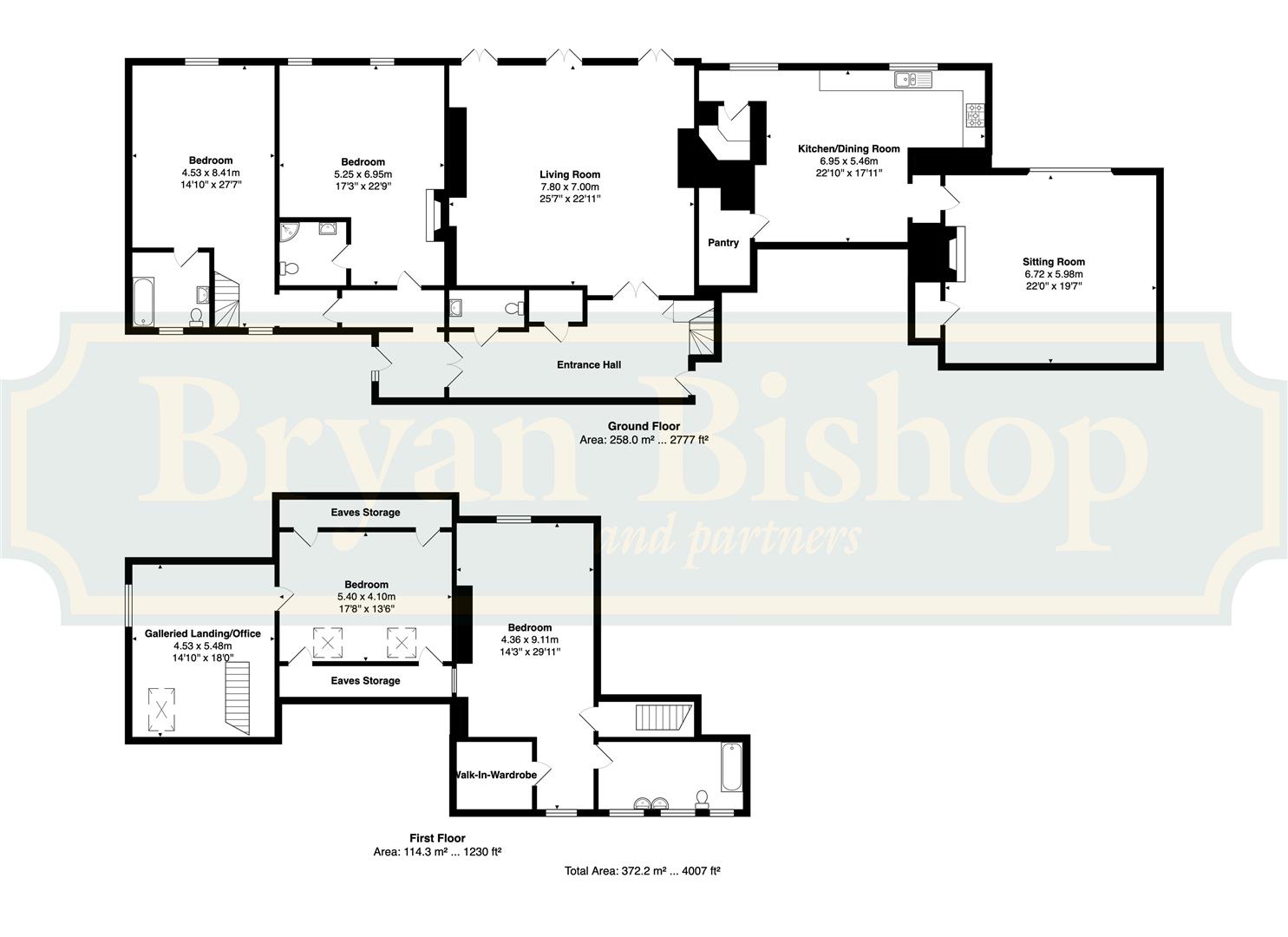 Apartment 3, Tewin Water House, Digswell floorplan
