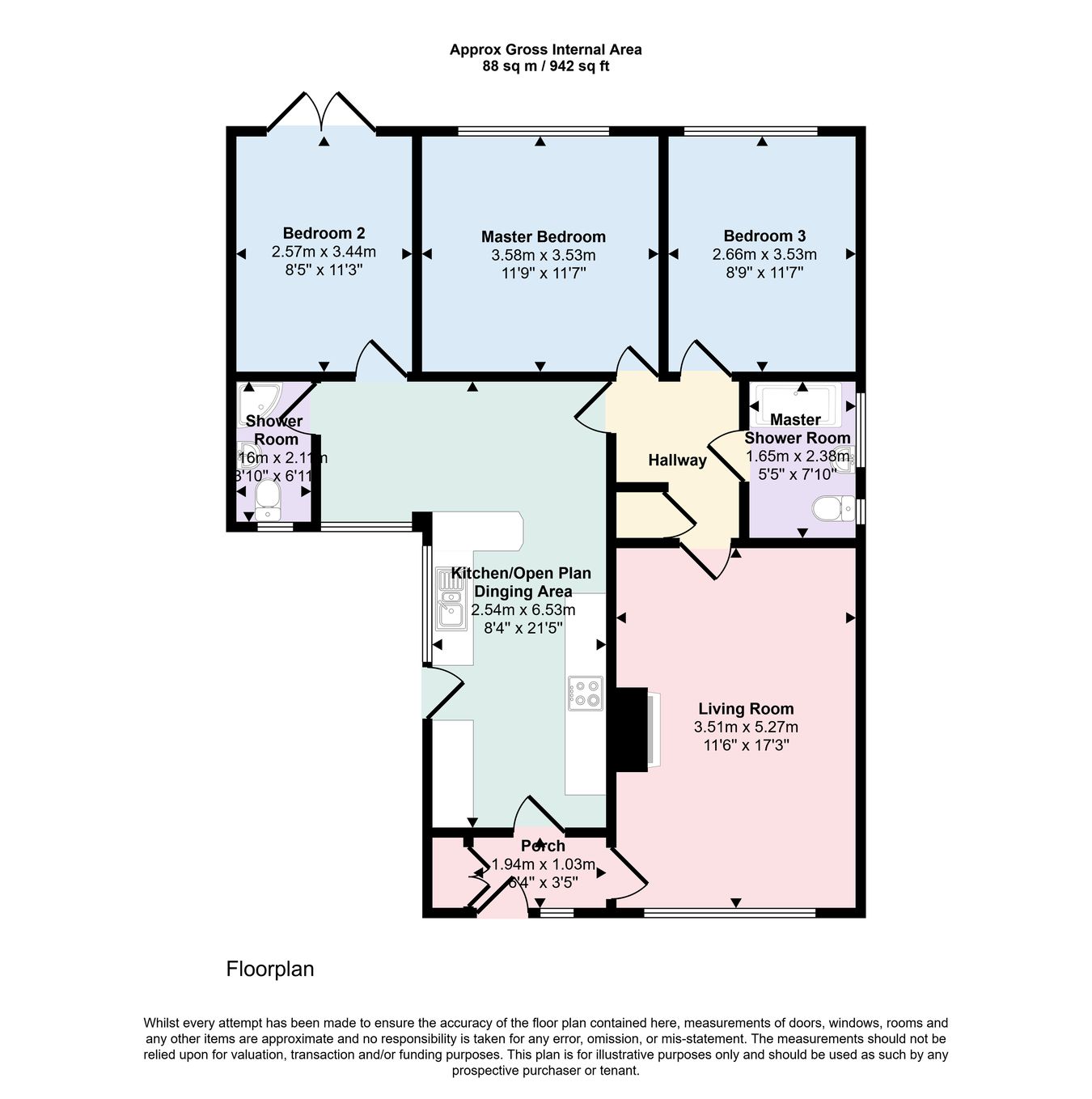 1, Wheatsheaf Drive, Swansea floorplan