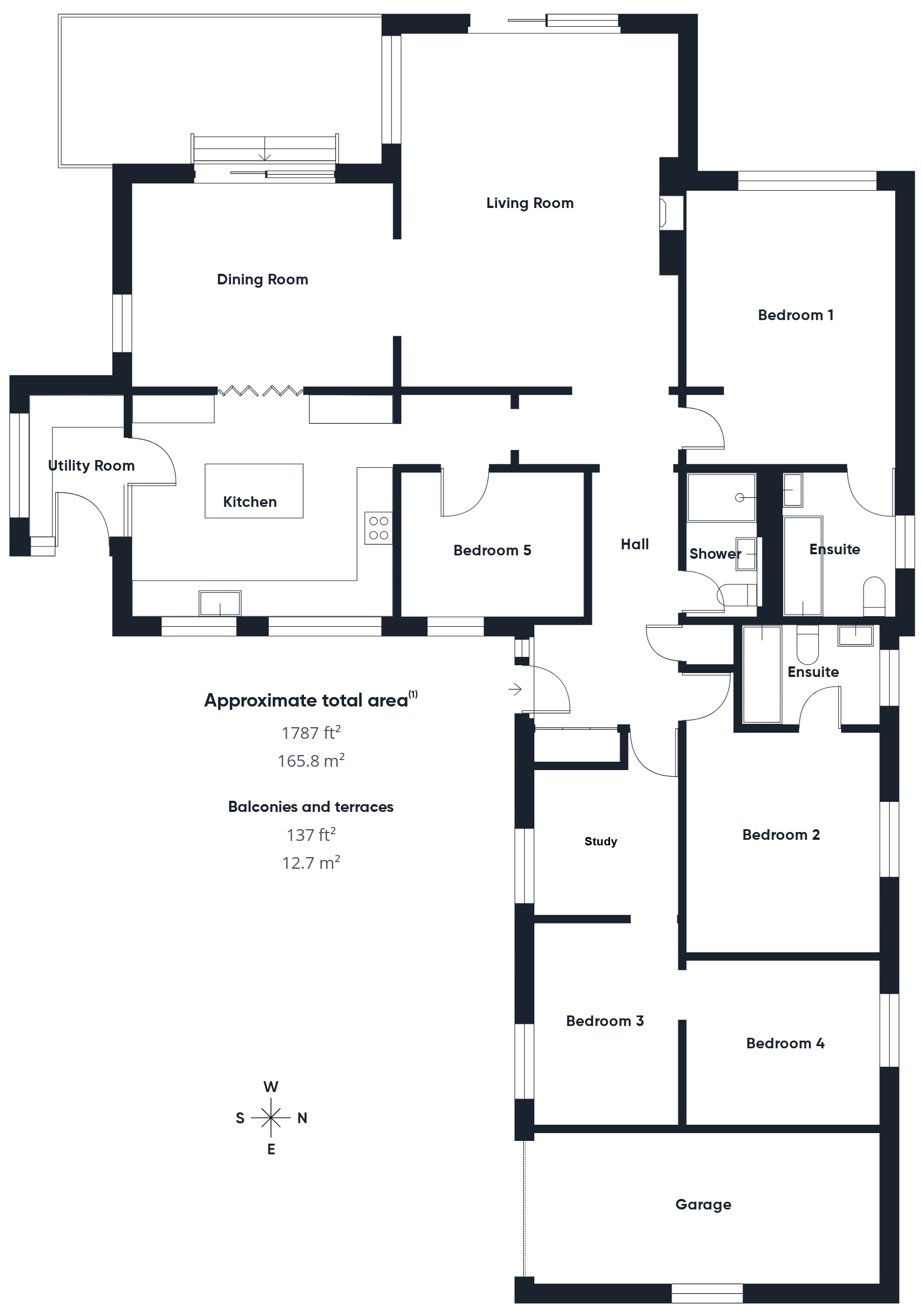 Megwyngala, Pinch Hill, Bude floorplan