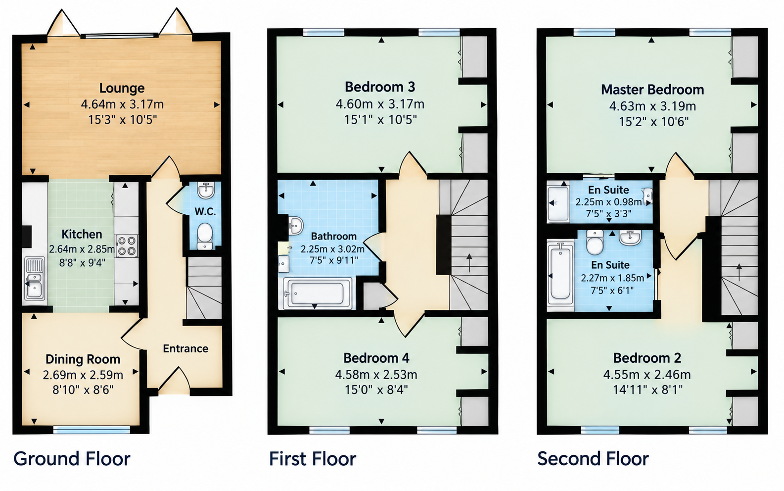 141b, Aycliffe Road, Borehamwood floorplan