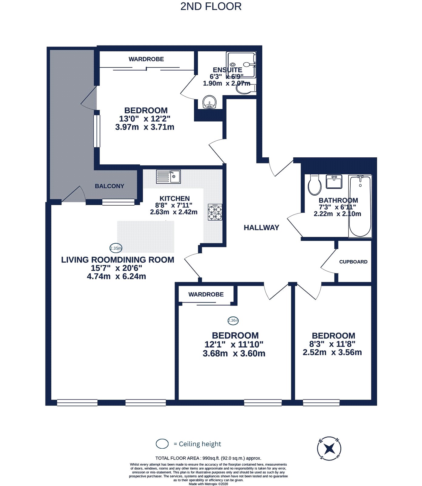 Heneage Street, London floorplan
