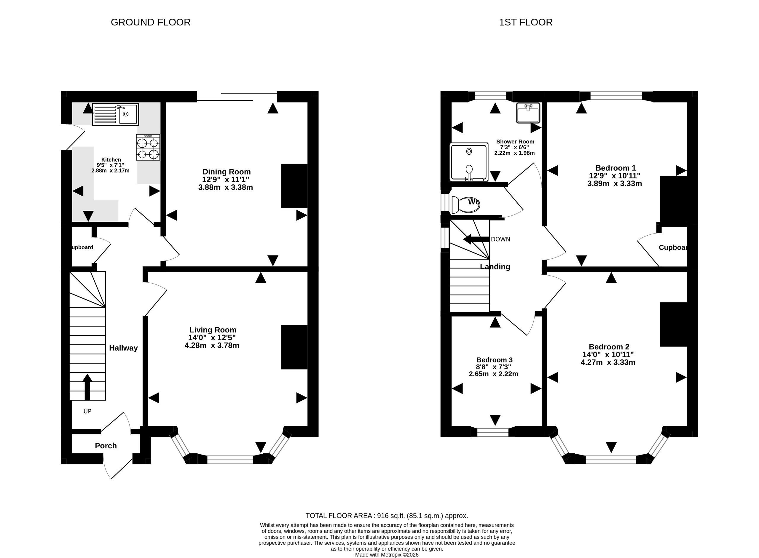 60 Monks Park Avenue, Bristol floorplan