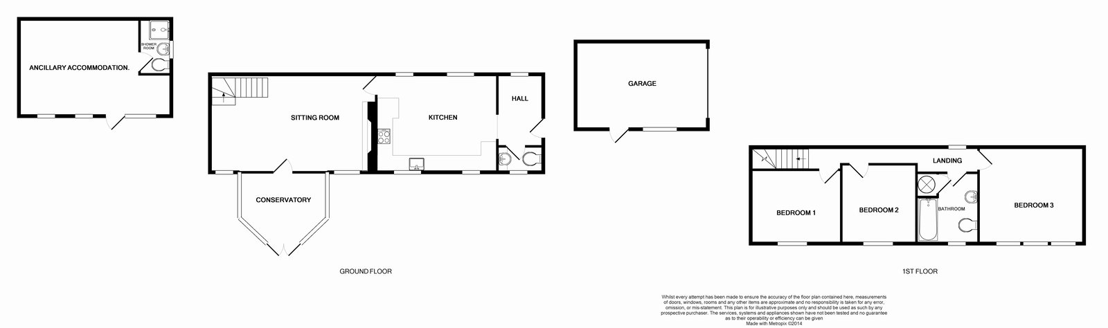 Woodside Cottage, Slaley, Matlock floorplan