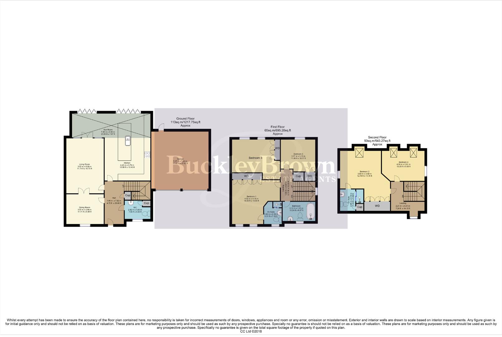 4, Sylvan Avenue, Nottingham floorplan