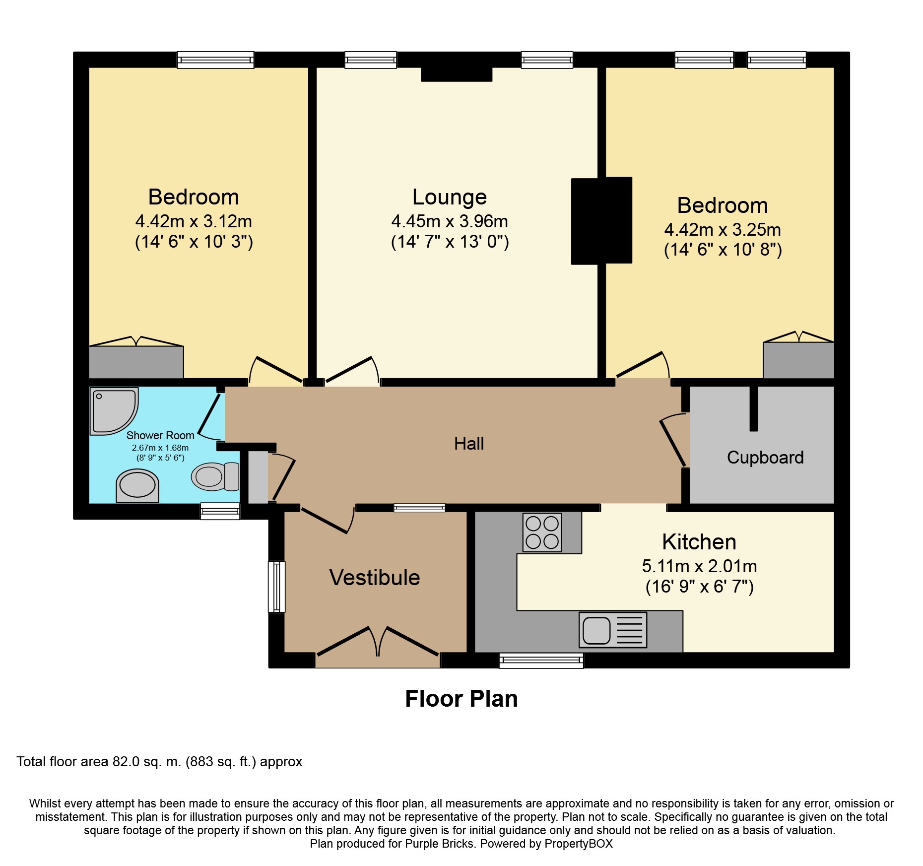 2 Bedrooms Flat for sale in Haldane Avenue, Haddington EH41