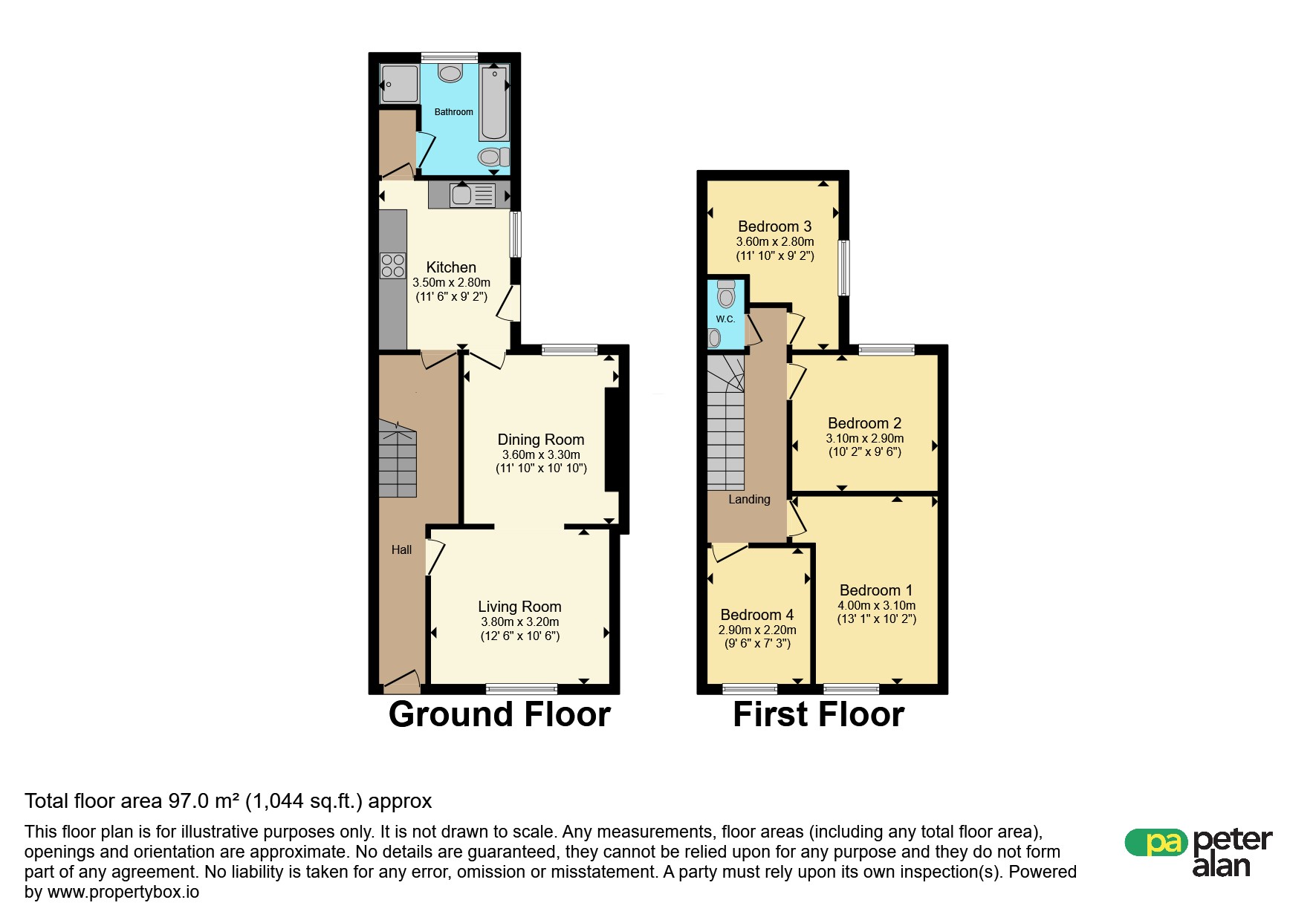 158, Commercial Street, Caerphilly floorplan