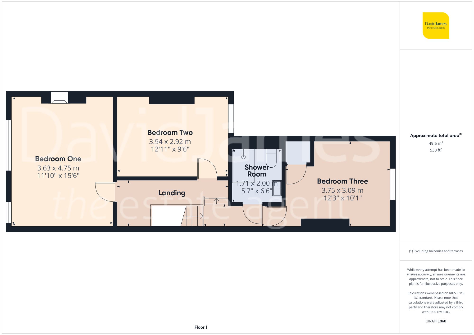 4 Ebers Grove, Nottingham floorplan