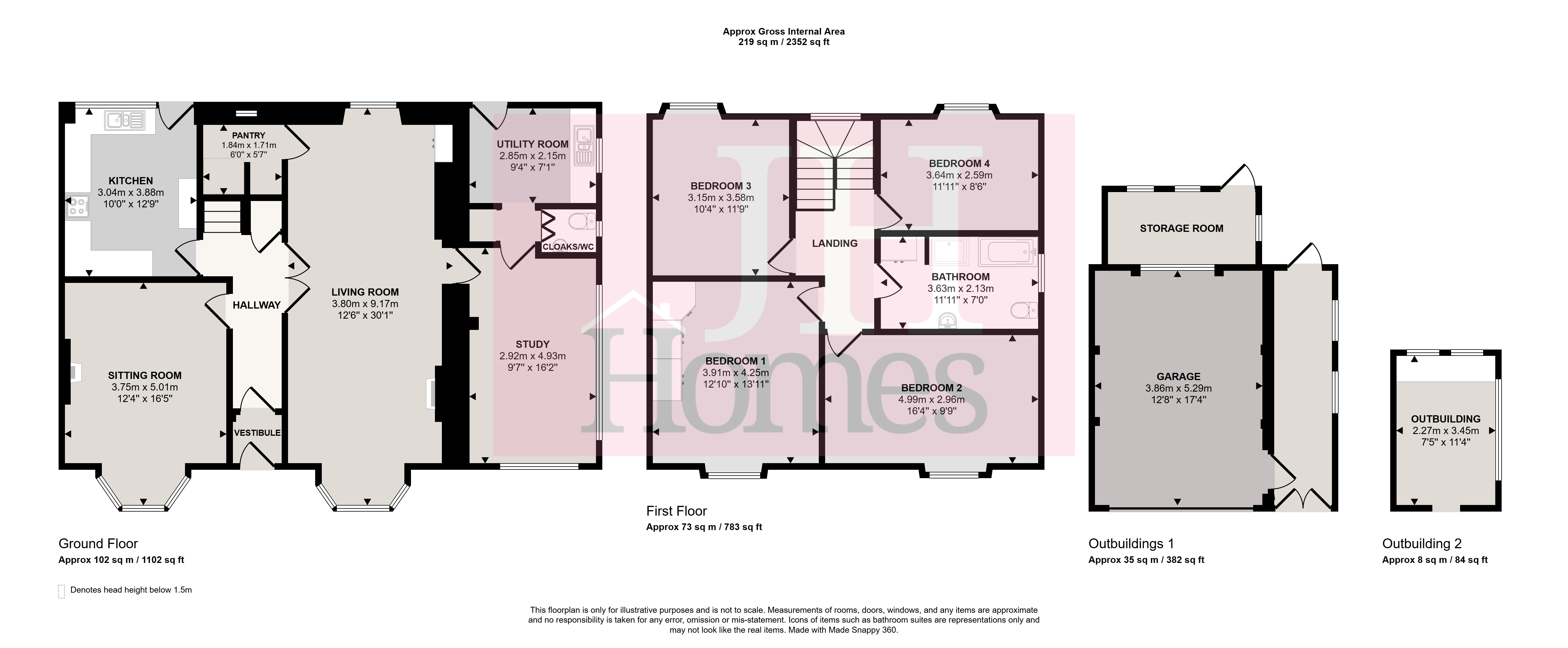 12, Fair View, Dalton-in-Furness floorplan