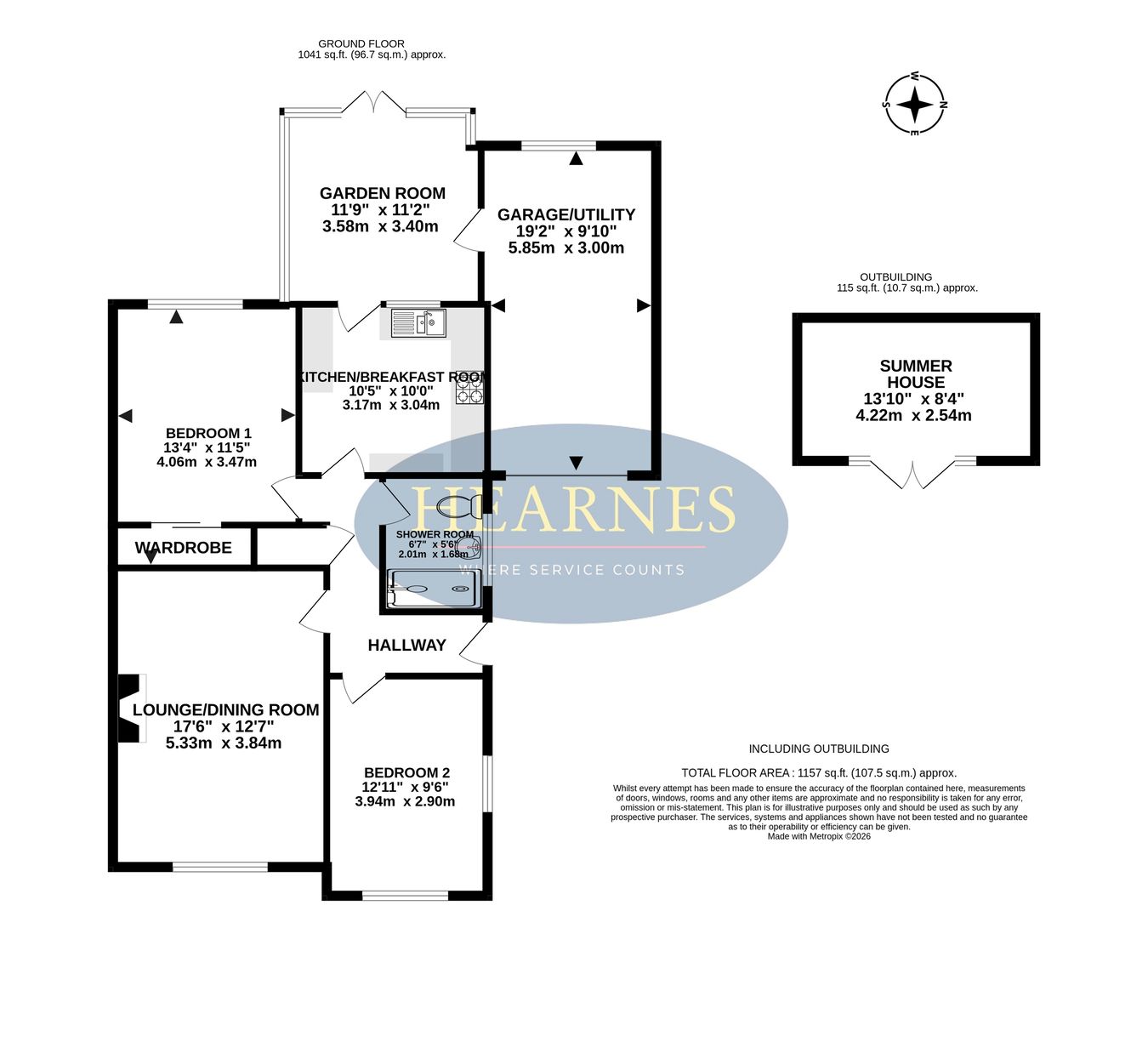 105, Ameysford Road, Ferndown floorplan