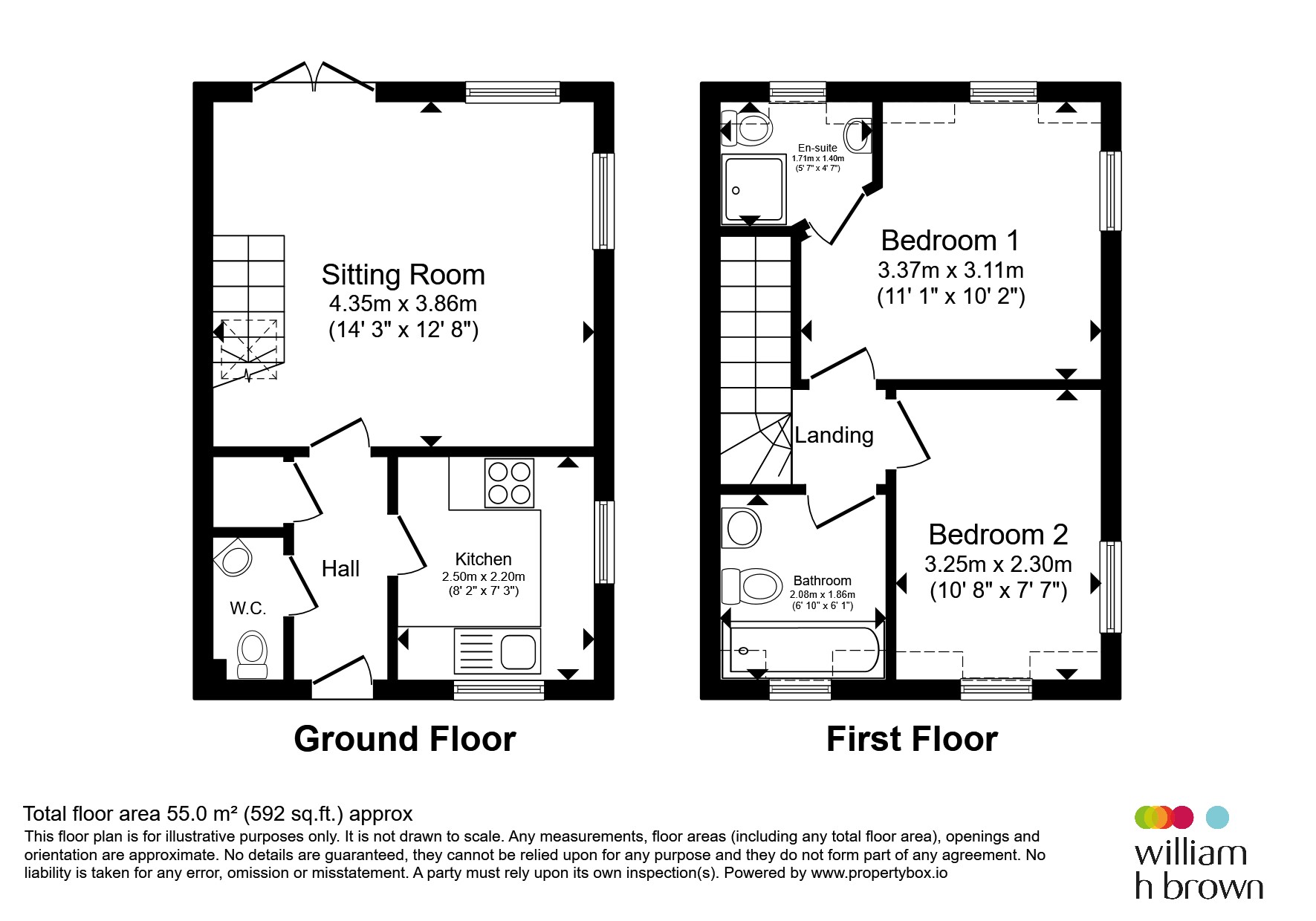15, Elton Street, Corby floorplan