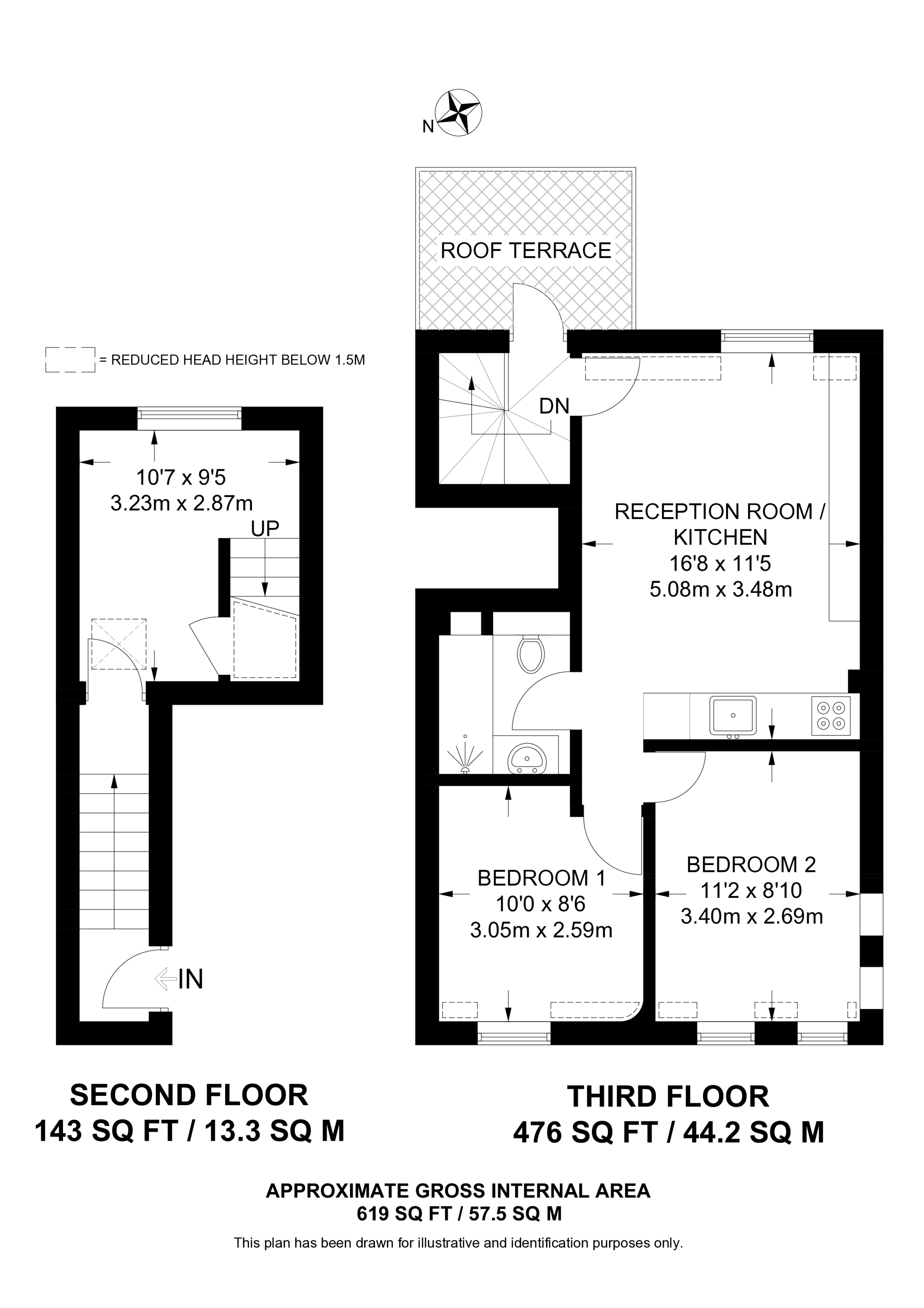 Hogarth Road, Earls Court floorplan