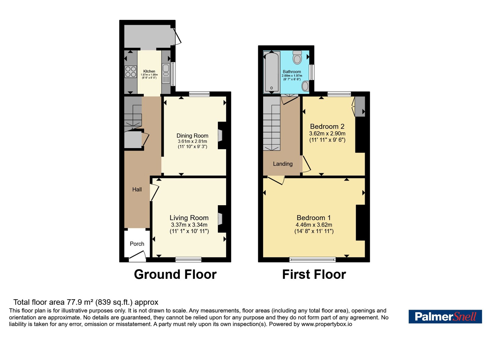 3, Garibaldi Row, Dorset floorplan