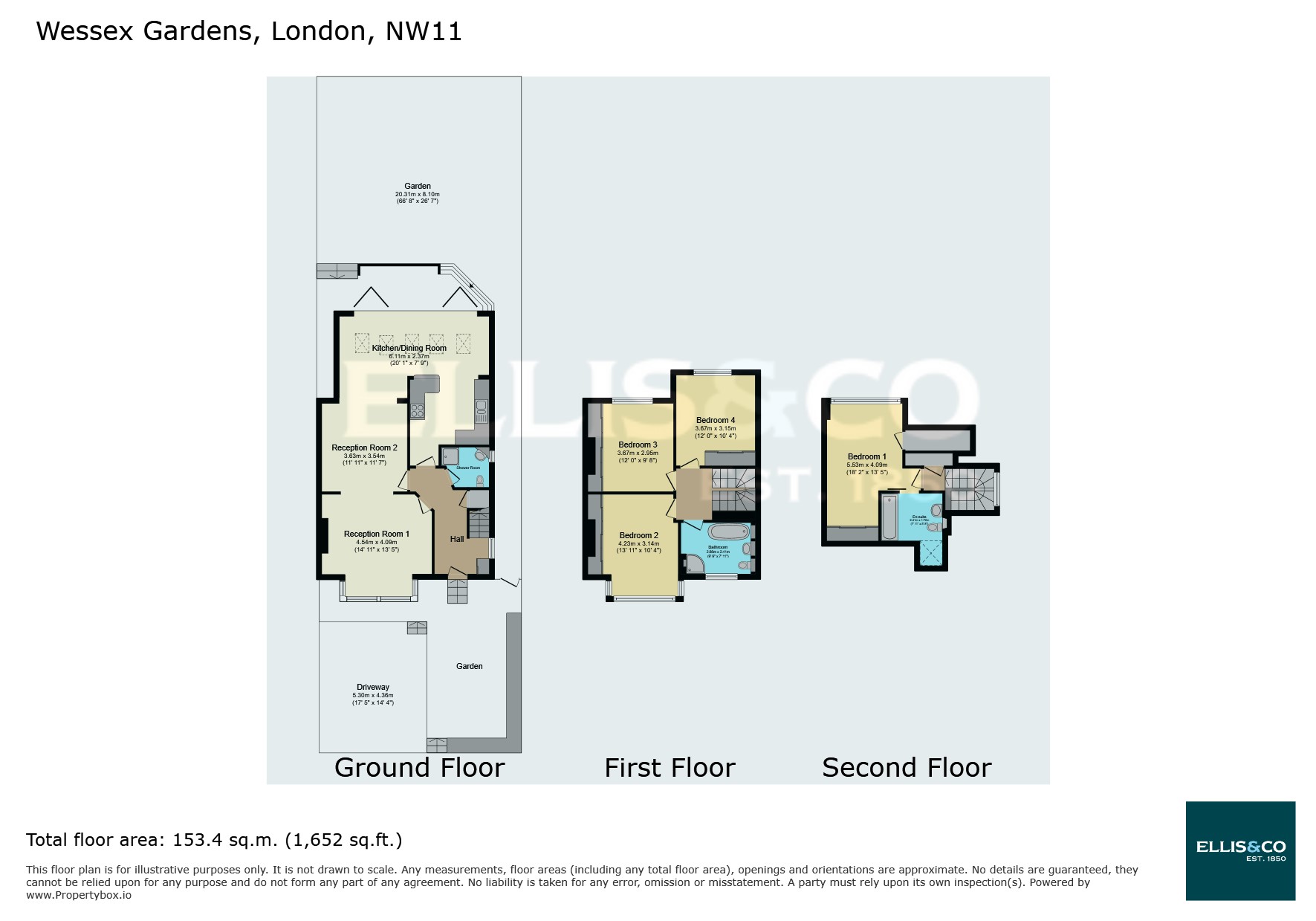 21, Wessex Gardens, Golders Green floorplan