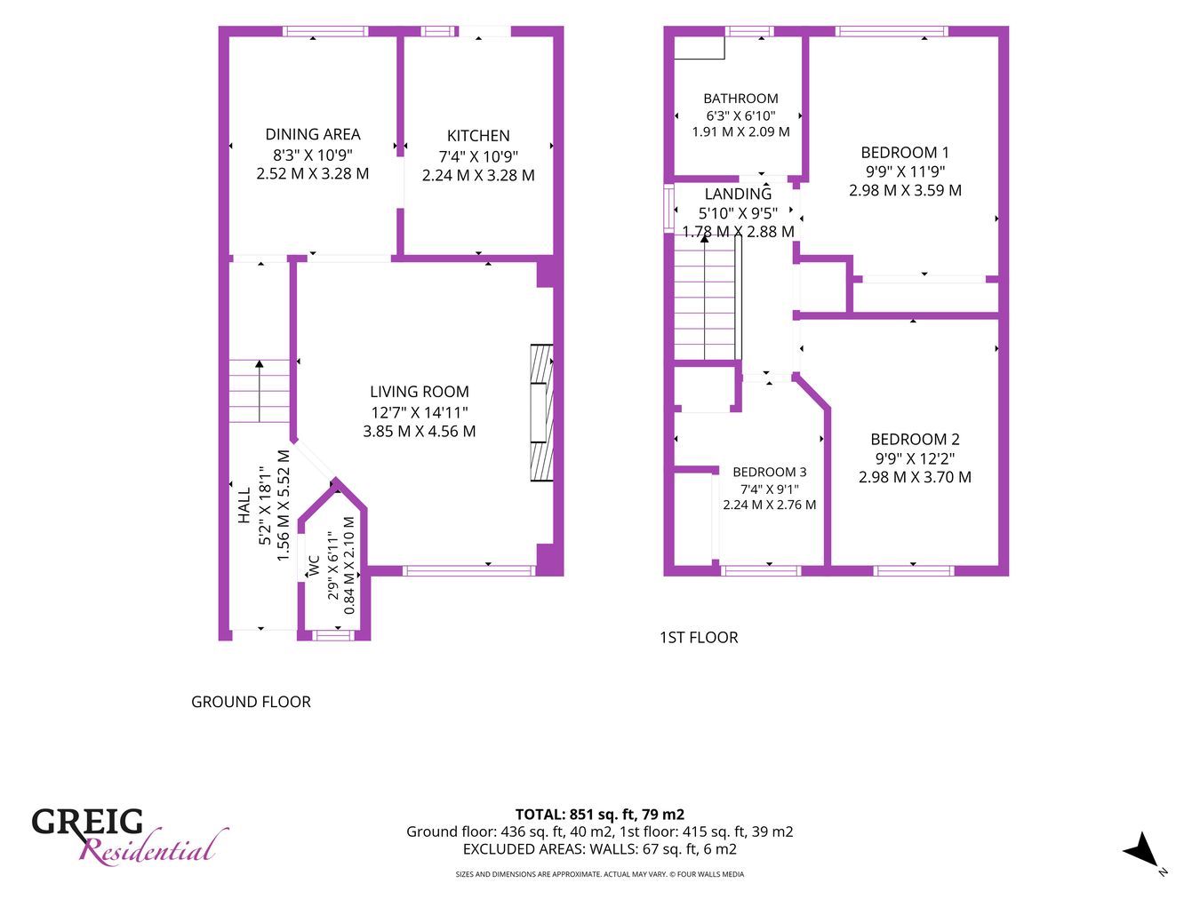 72, Wallacetown Avenue, Kilmarnock floorplan