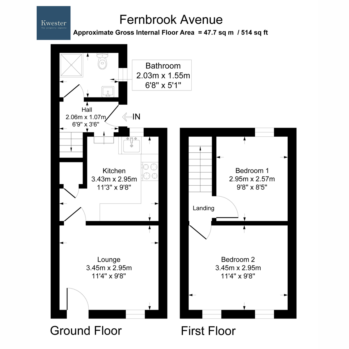 32, Fernbrook Avenue, Southend-on-sea floorplan