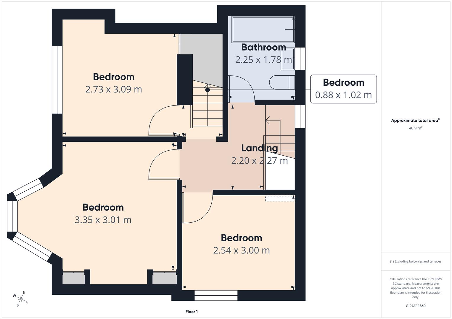 11, Leasoweside, Wirral floorplan