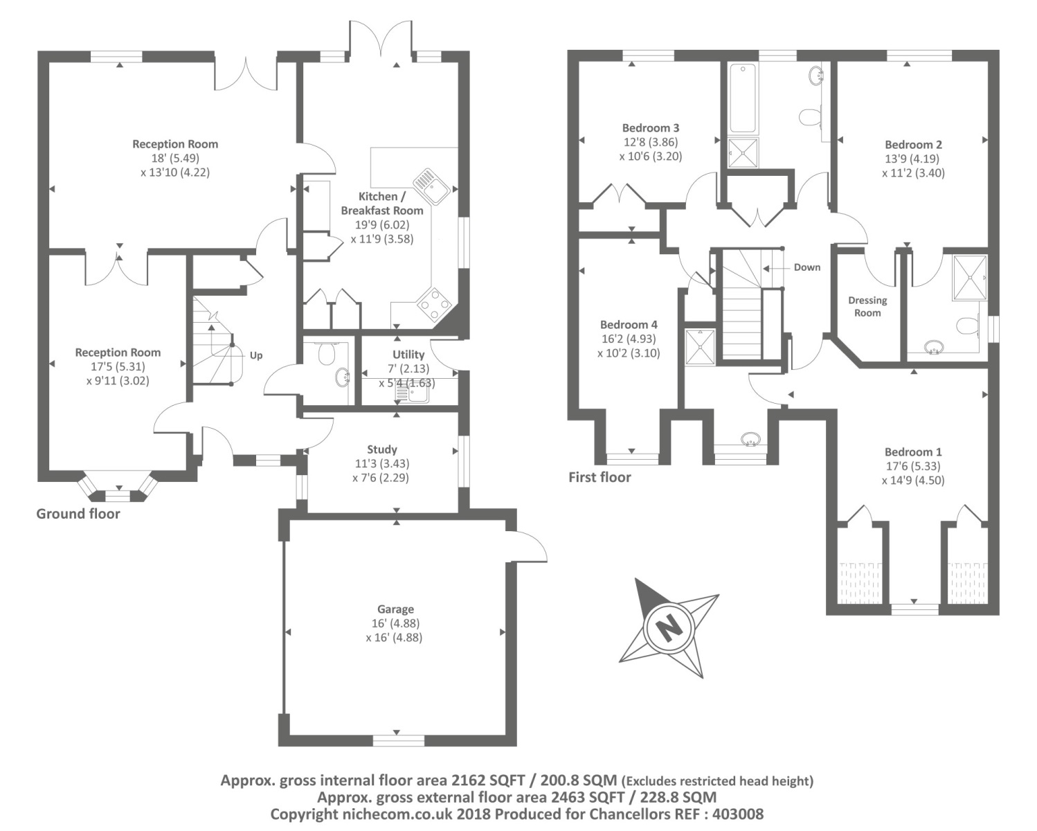 4 Bedrooms Detached house for sale in Nine Mile Ride, Finchampstead RG40