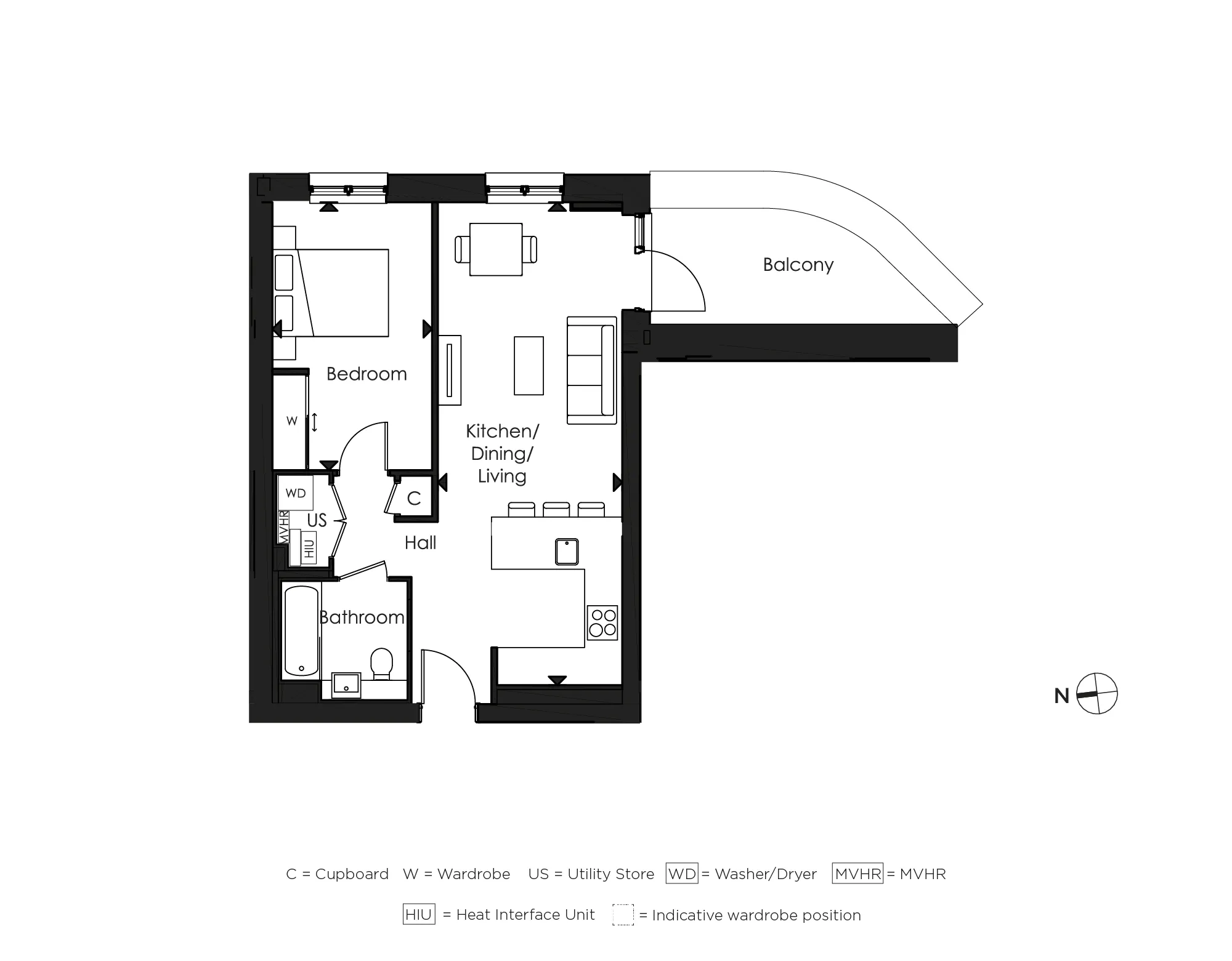 Kent Ave, Dagenham  floorplan
