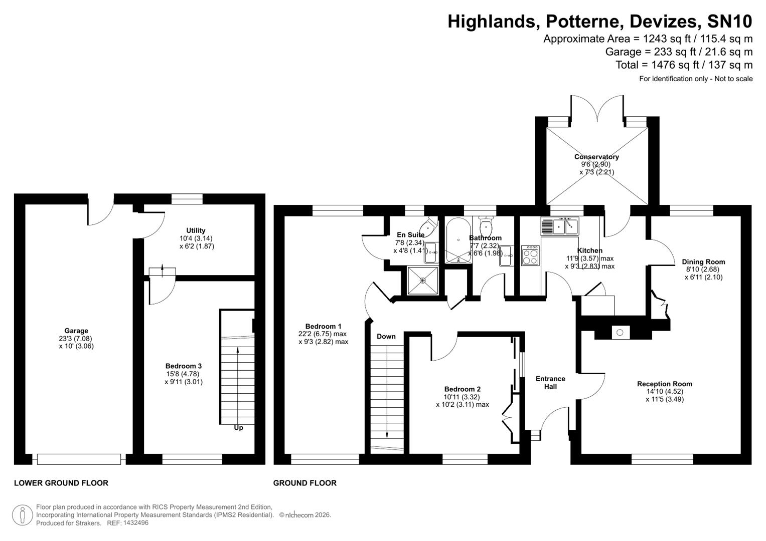 37, Highlands, Devizes floorplan