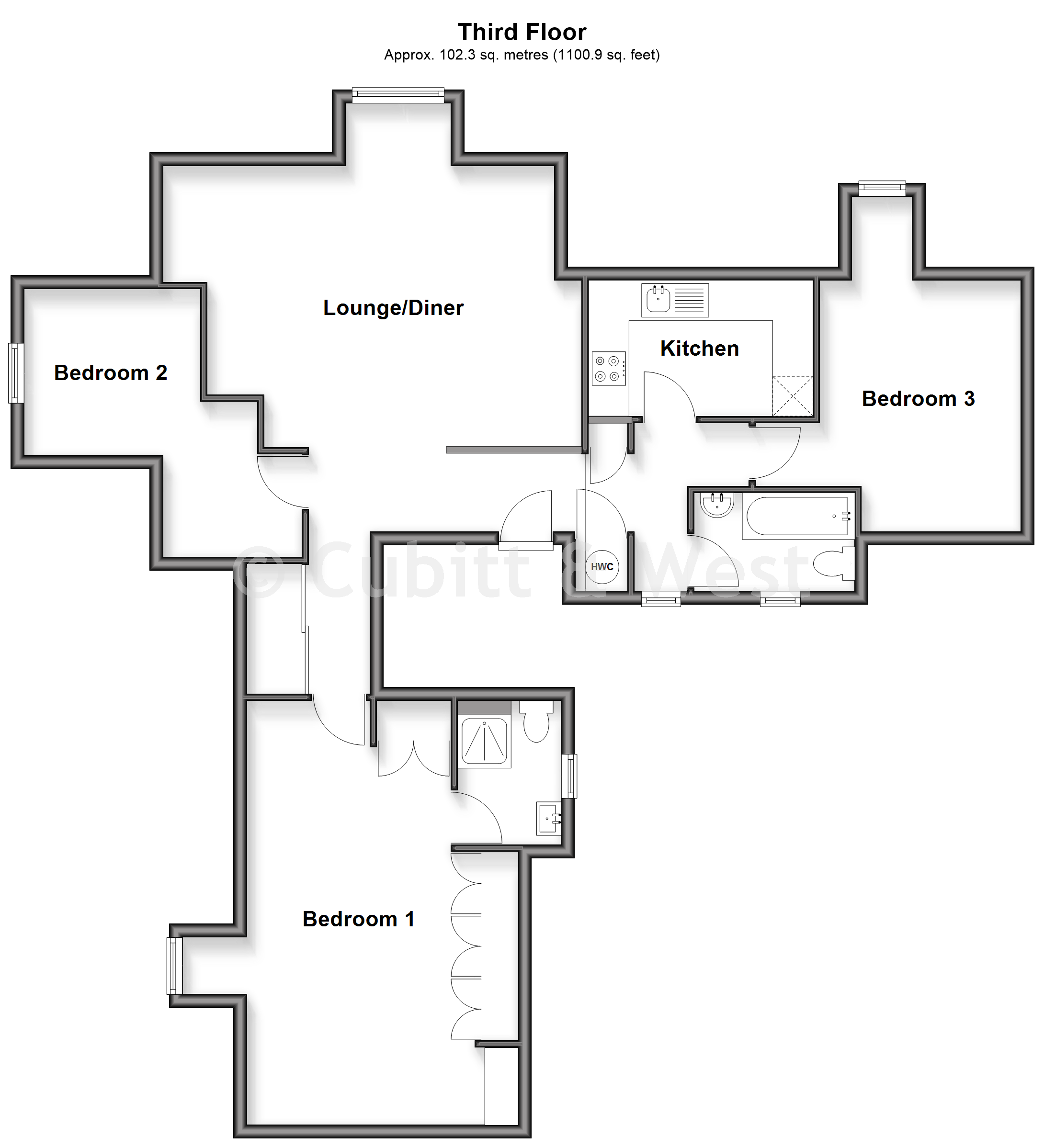 Goodwood Lodge, Church Paddock Court, Wallington floorplan