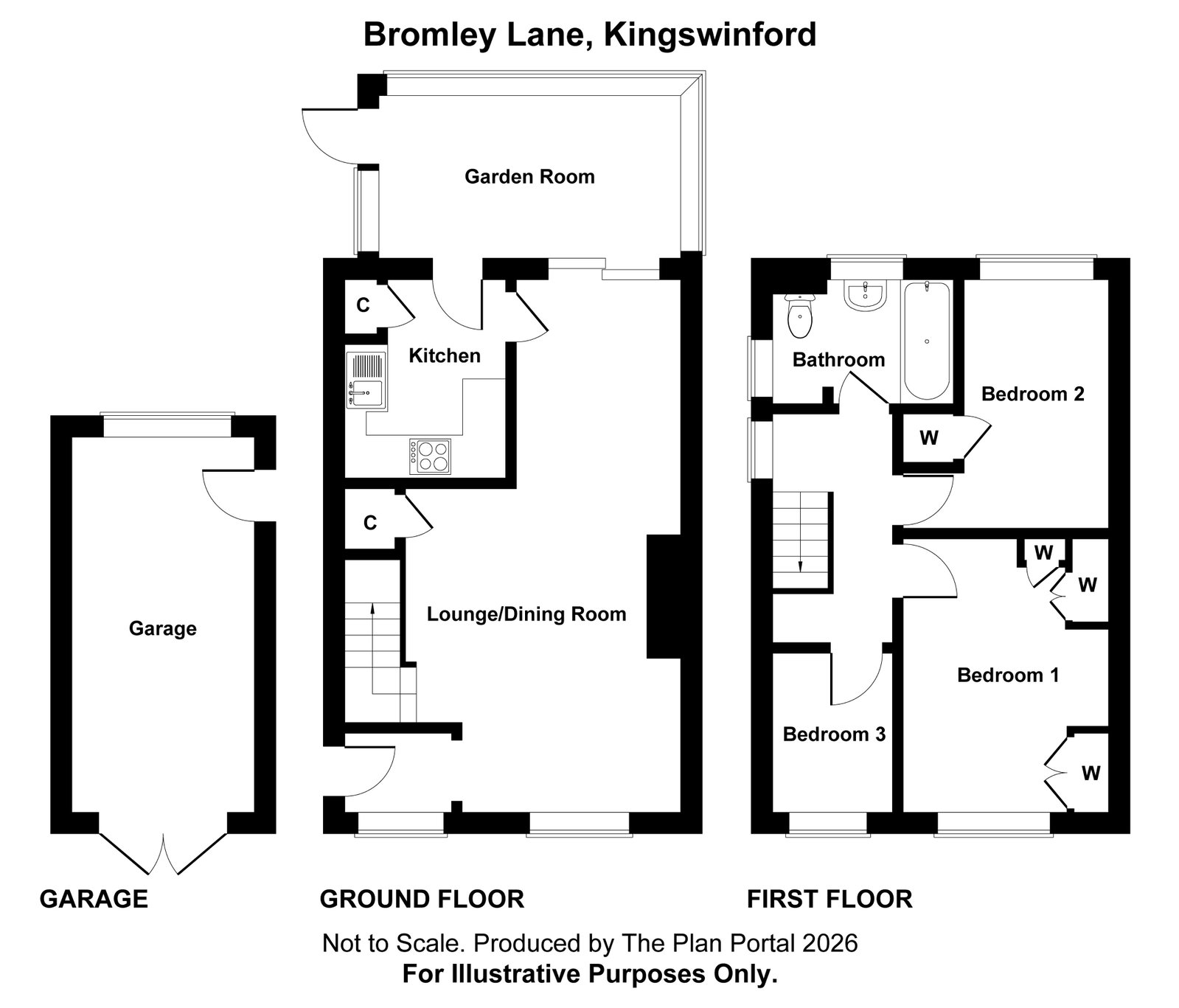 79, Bromley Lane, Kingswinford floorplan