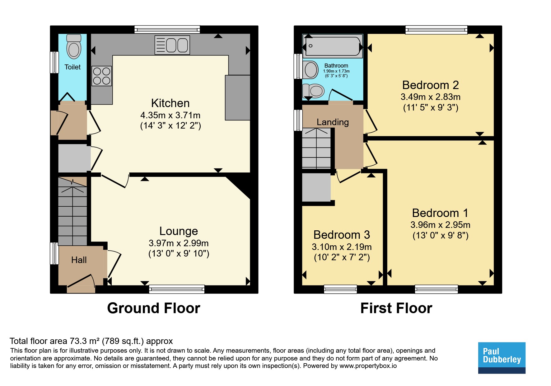 8, Galbraith Close, Bilston floorplan
