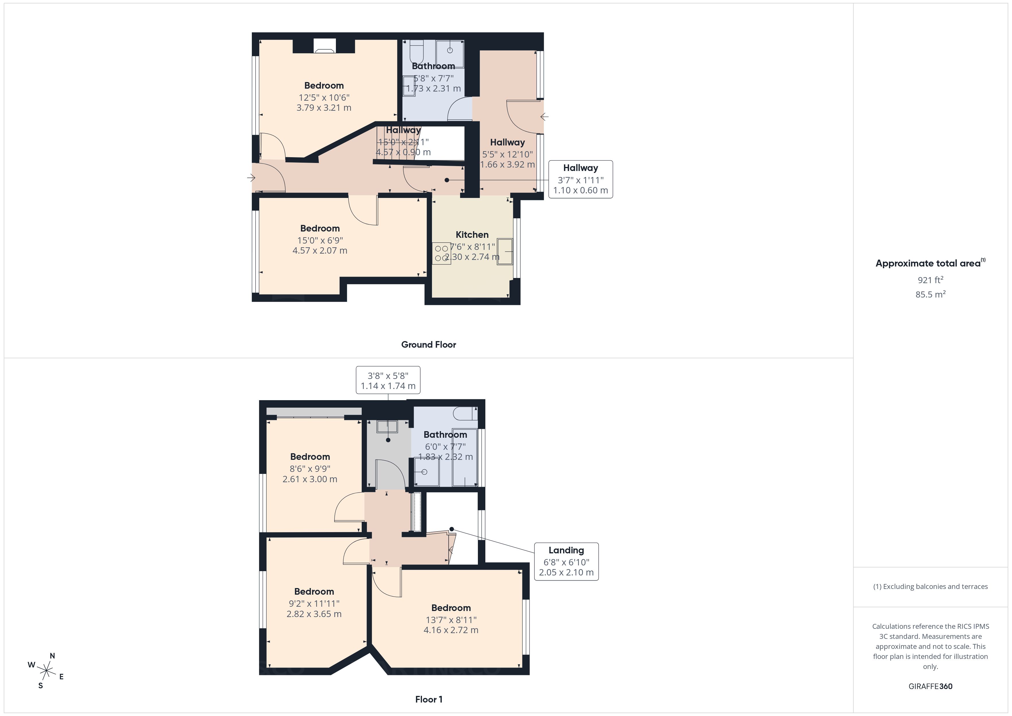 Room 4, 148, The Crescent, Doncaster floorplan