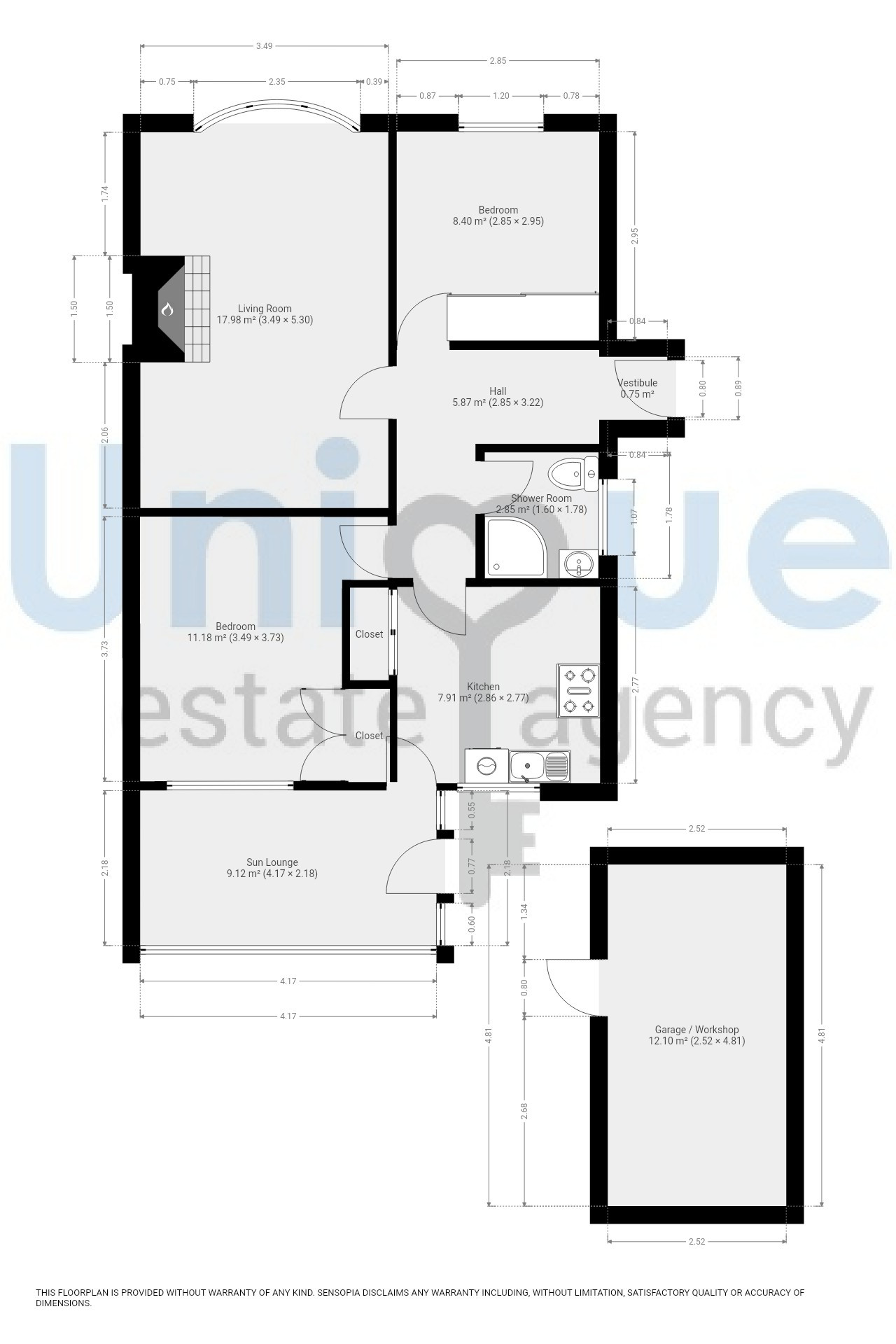 8, Green Oak Place, Thornton-Cleveleys floorplan