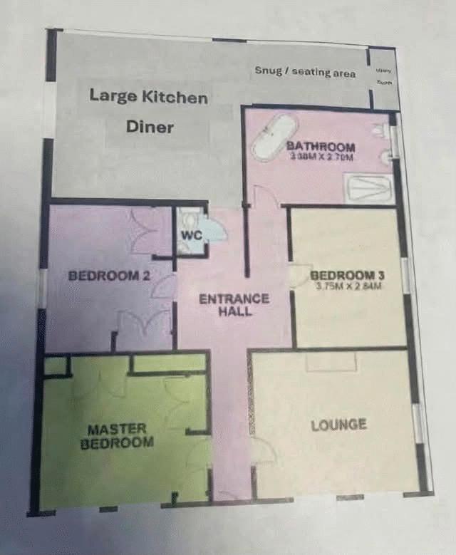 Fieldside, North Road, Retford floorplan