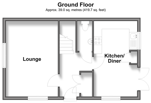 Mulberry Walk, Havant floorplan