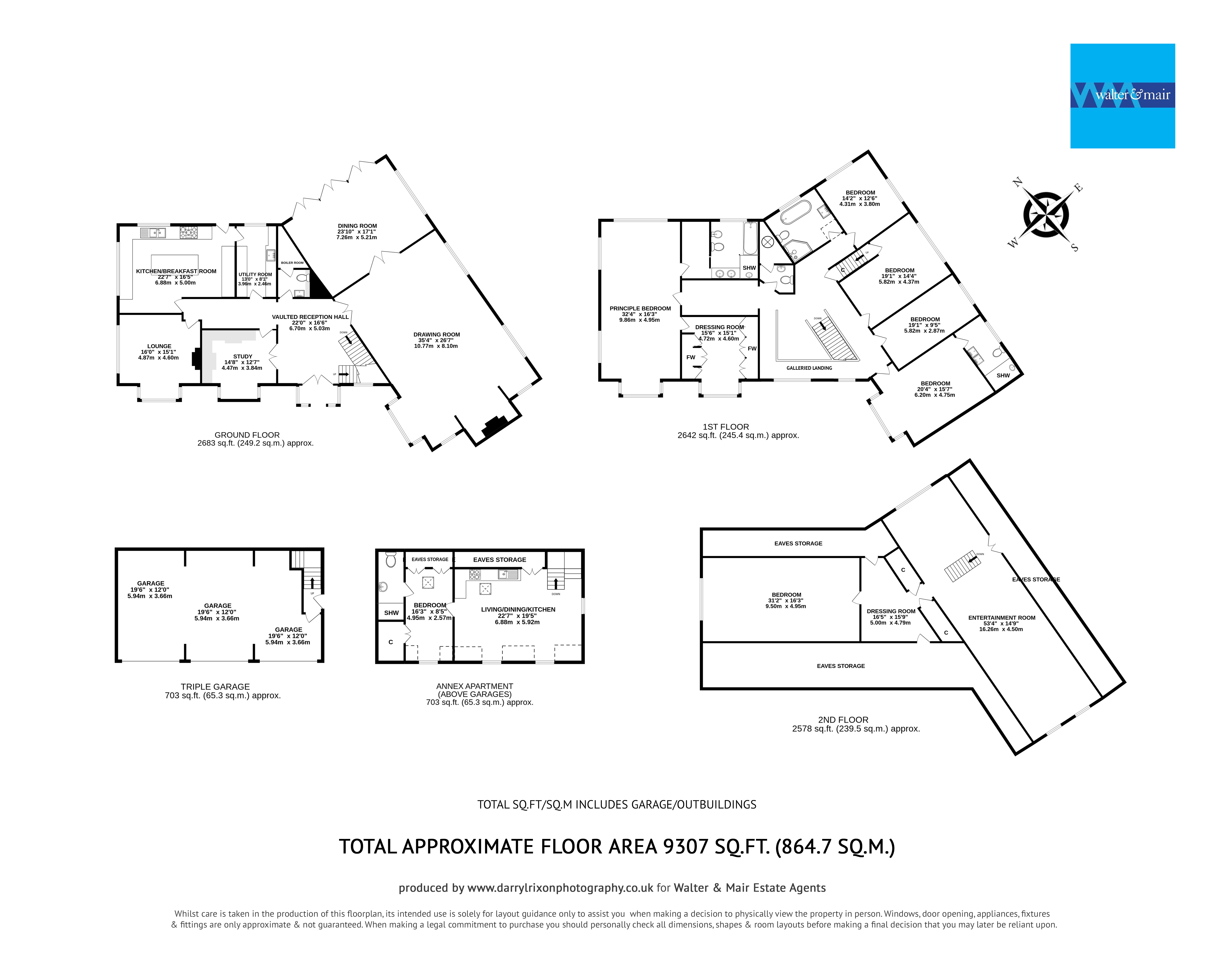 Woodlands Cottage, Promenade De Verdun, Purley floorplan