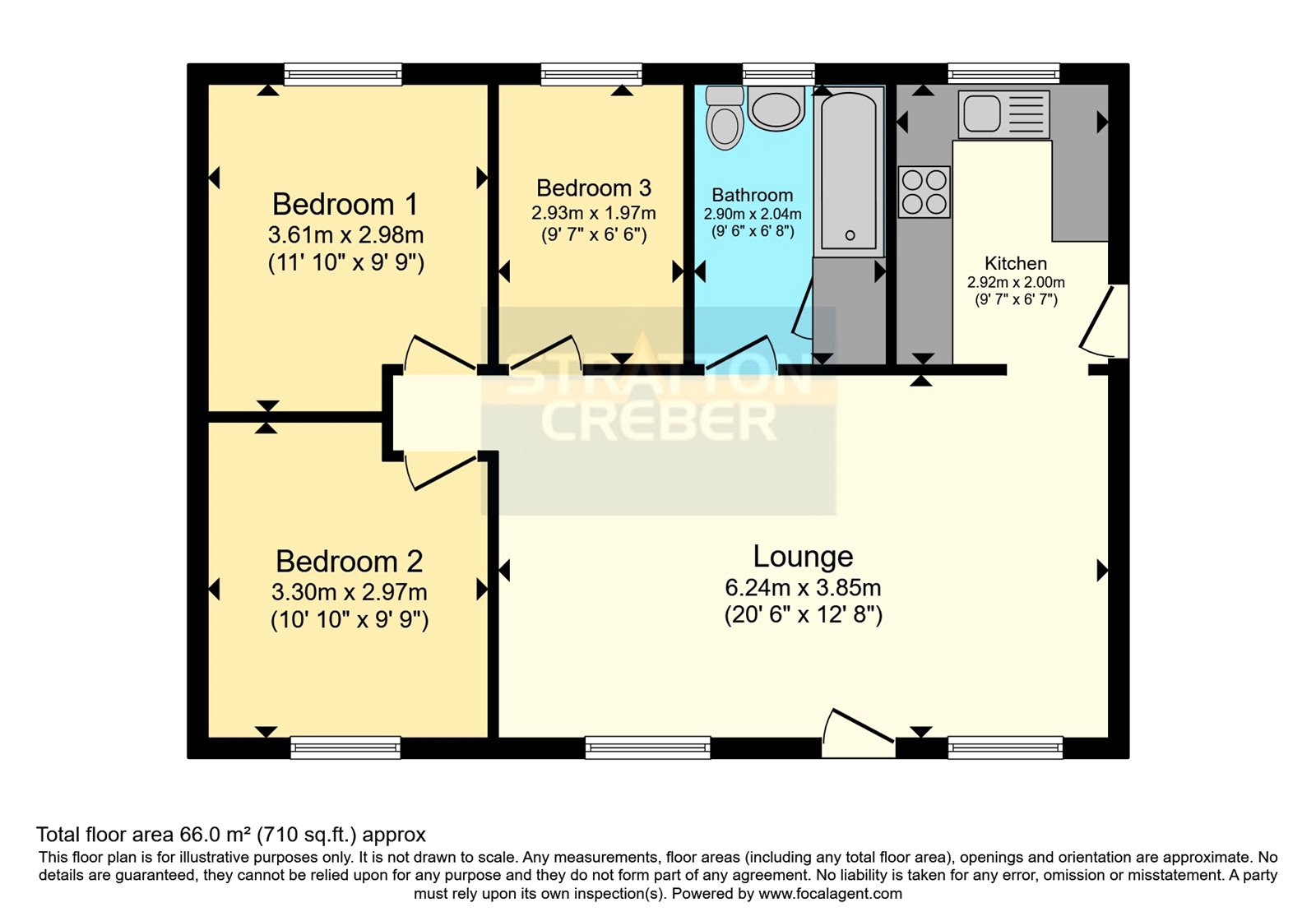 170, Jasmine Way, Padstow floorplan