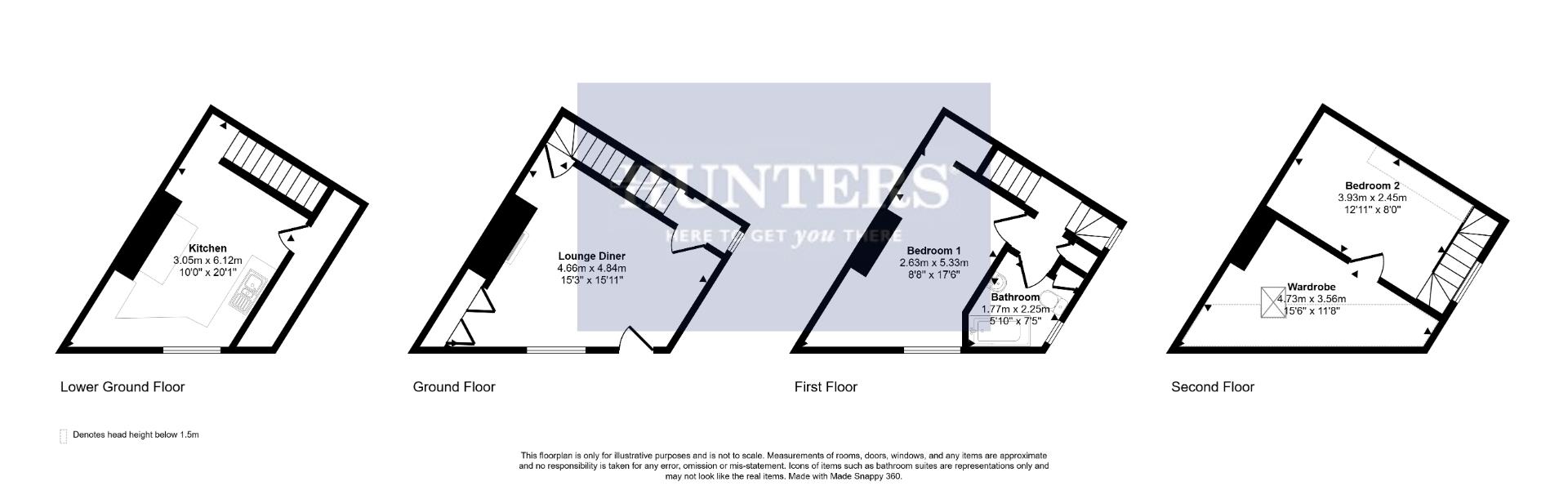 5, Nashville Road, Keighley floorplan