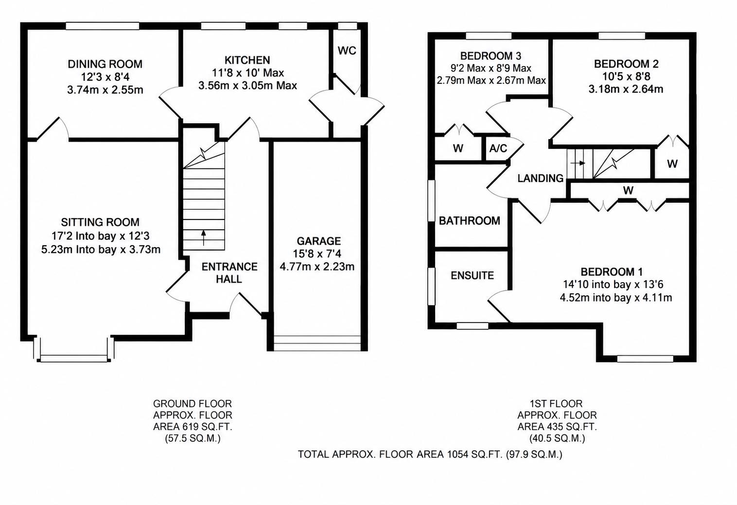 51, Frosty Hollow, Northampton floorplan