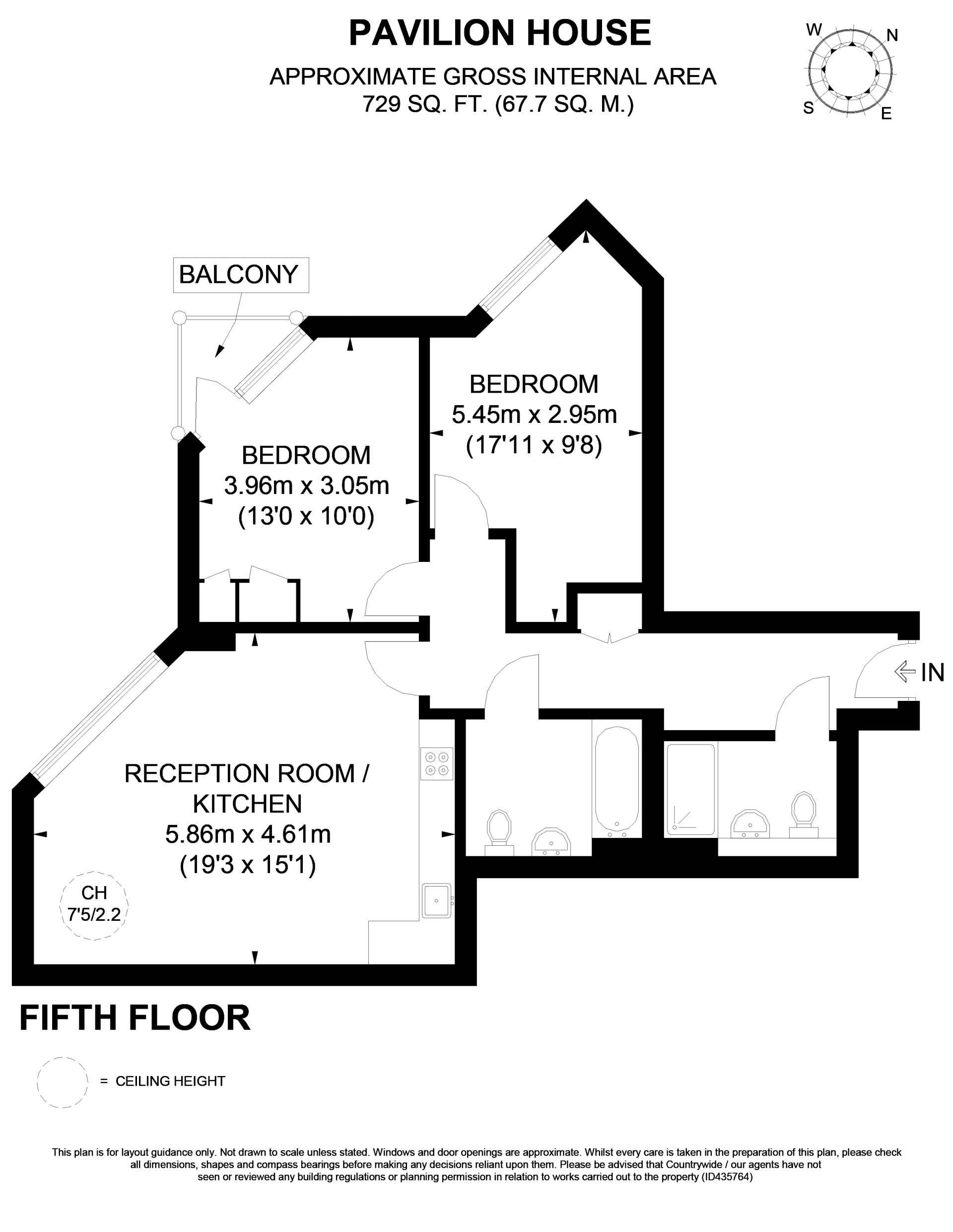 Water Garden Square, London floorplan