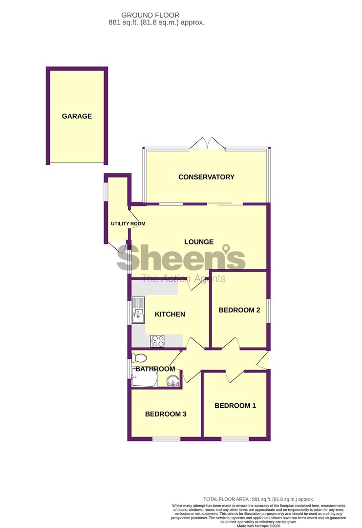 59, Jameson Road, Clacton-On-Sea floorplan