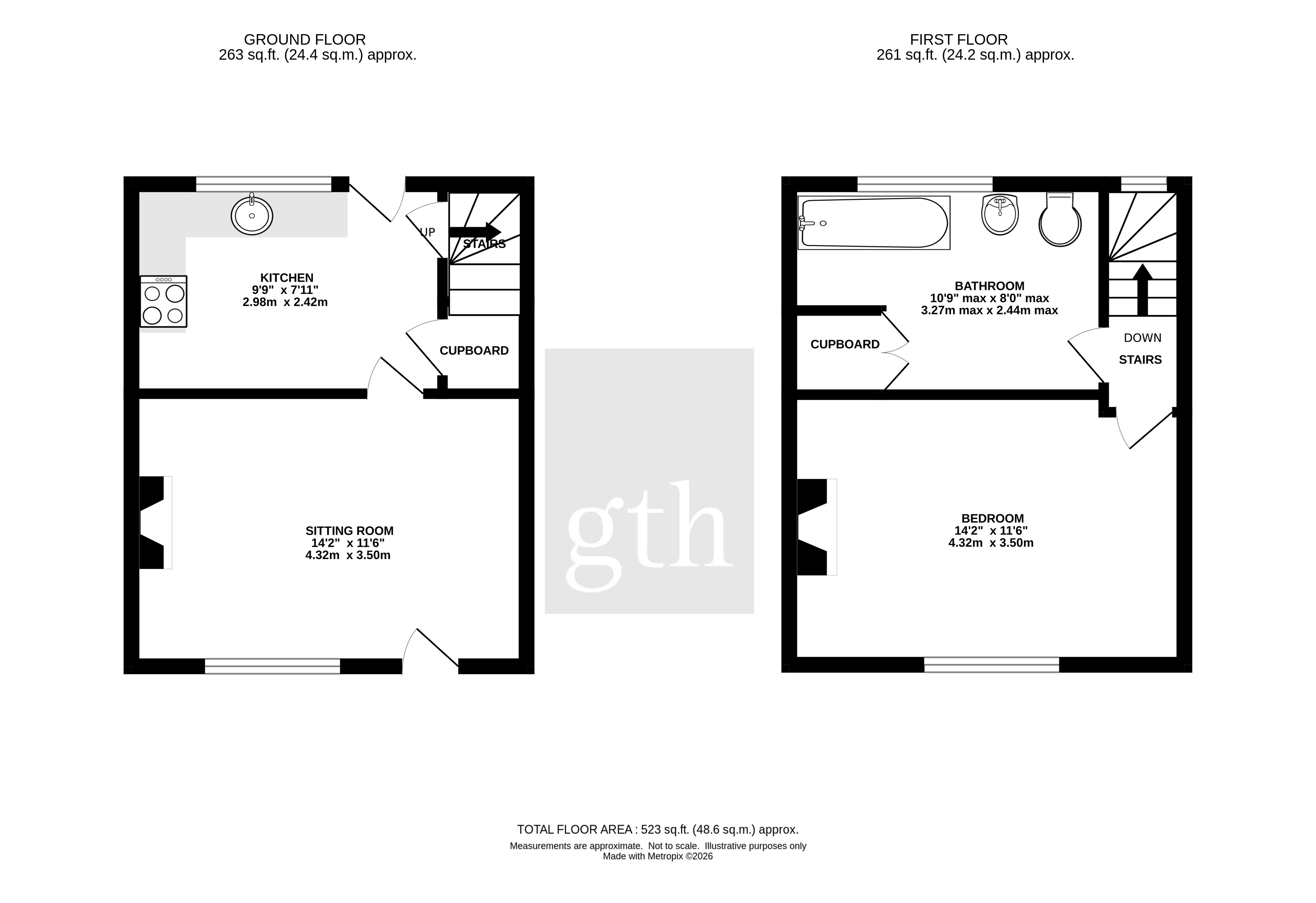 111, Chapel Street, Devon floorplan